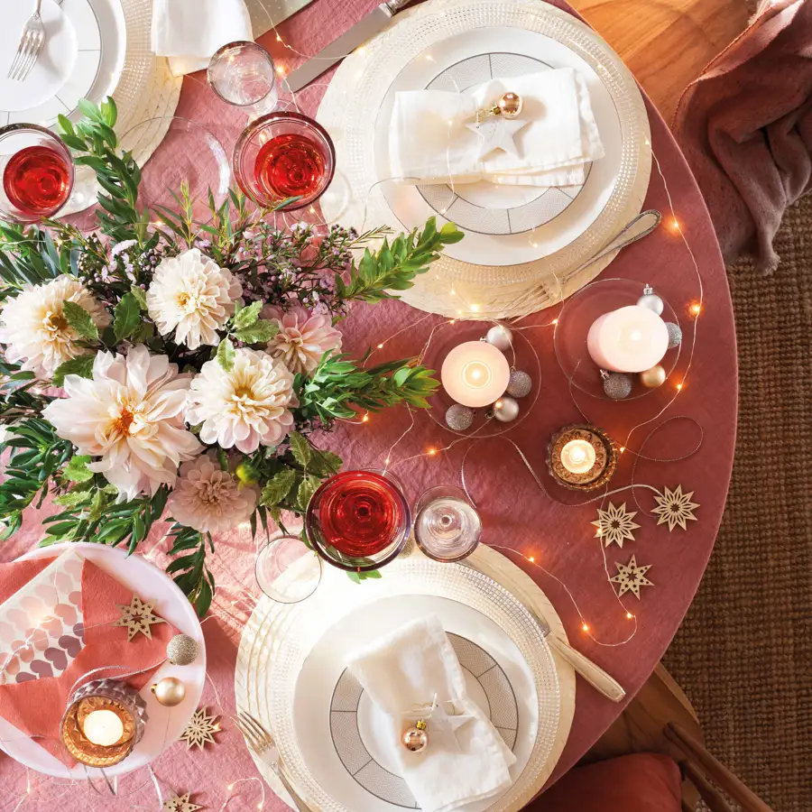 Viste tu mesa con el color de la Navidad gracias a LIDL