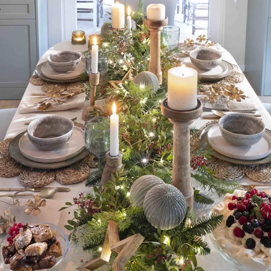 Taller Cómo vestir la mesa de Navidad