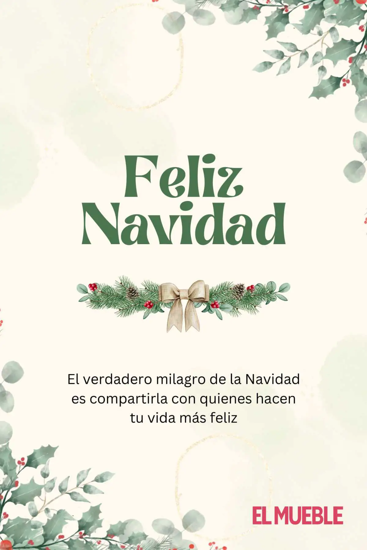 Green And Red Minimalist Watercolor Branch Holiday Card (11)
