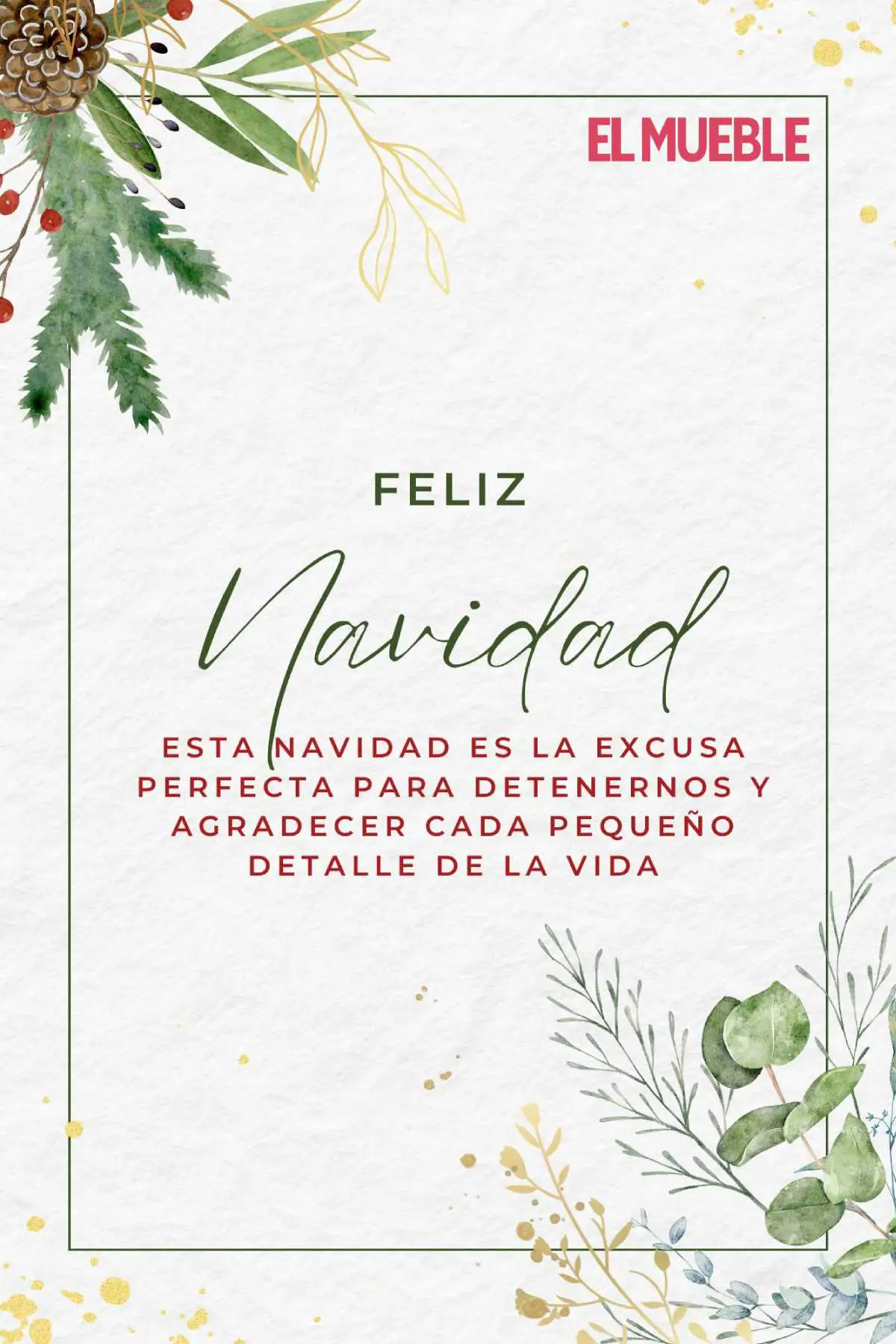 Green And Red Minimalist Watercolor Branch Holiday Card (14)