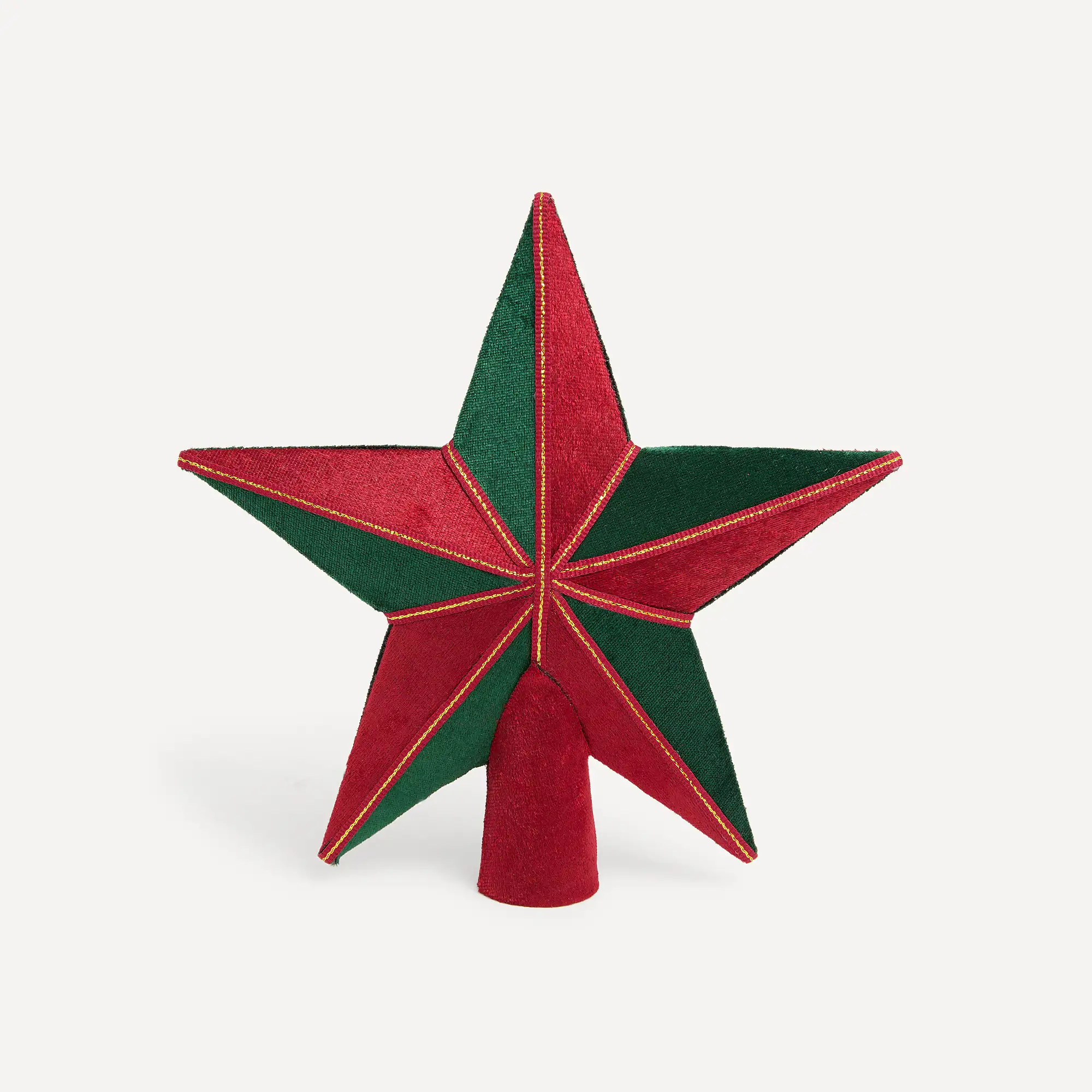 Tope para el a´rbol Estrella Velvet Navidad El Corte Ingle´s Home PVP 7,95 €