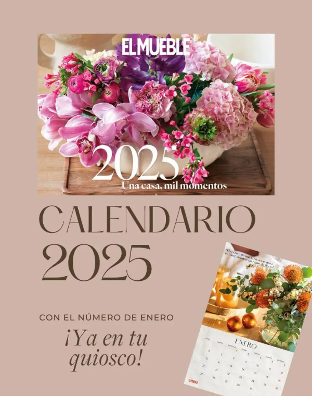 Calendario 2025 de El Mueble