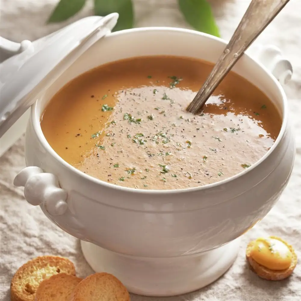 Sopa de pescado a la francesa 