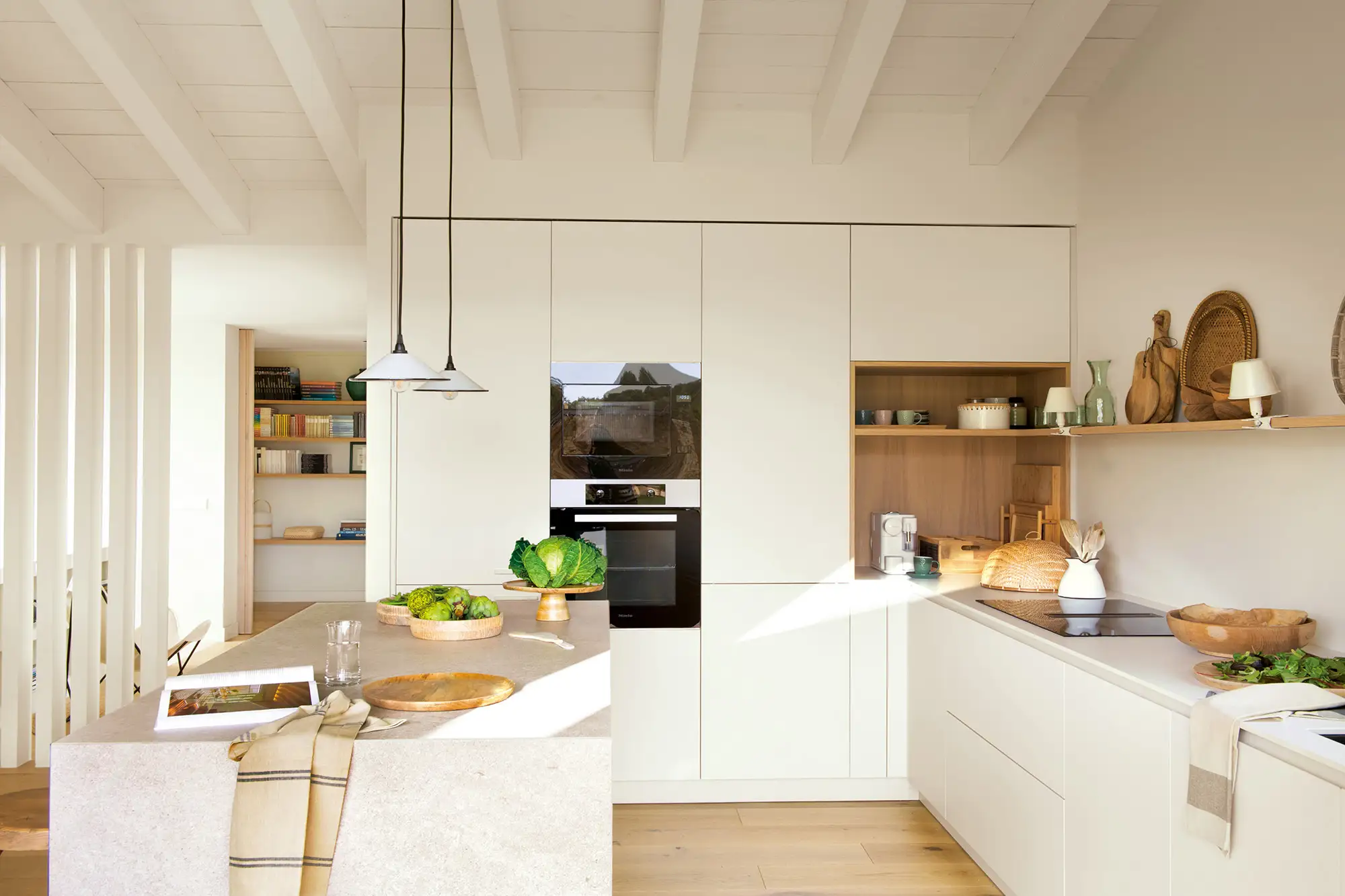 Cocina moderna con isla