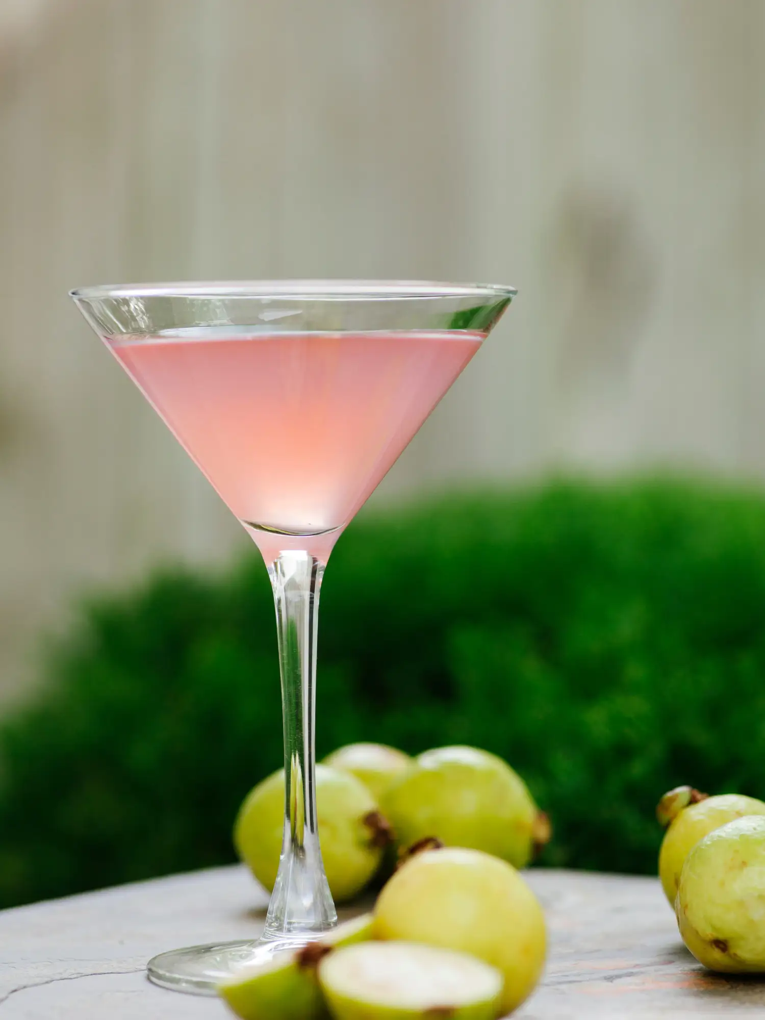 Martini de ginebra rosa