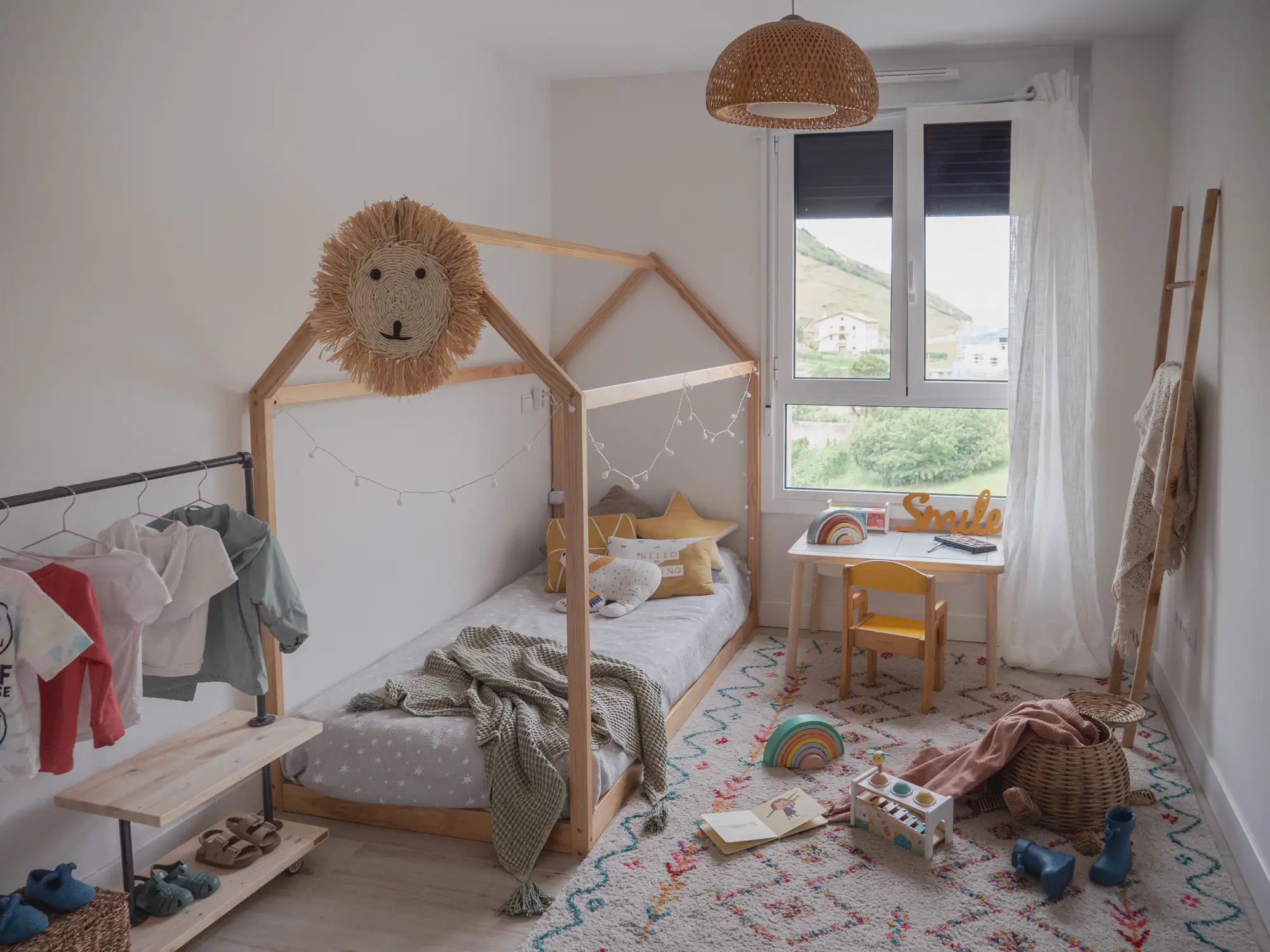 Un dormitorio infantil a todo detalle