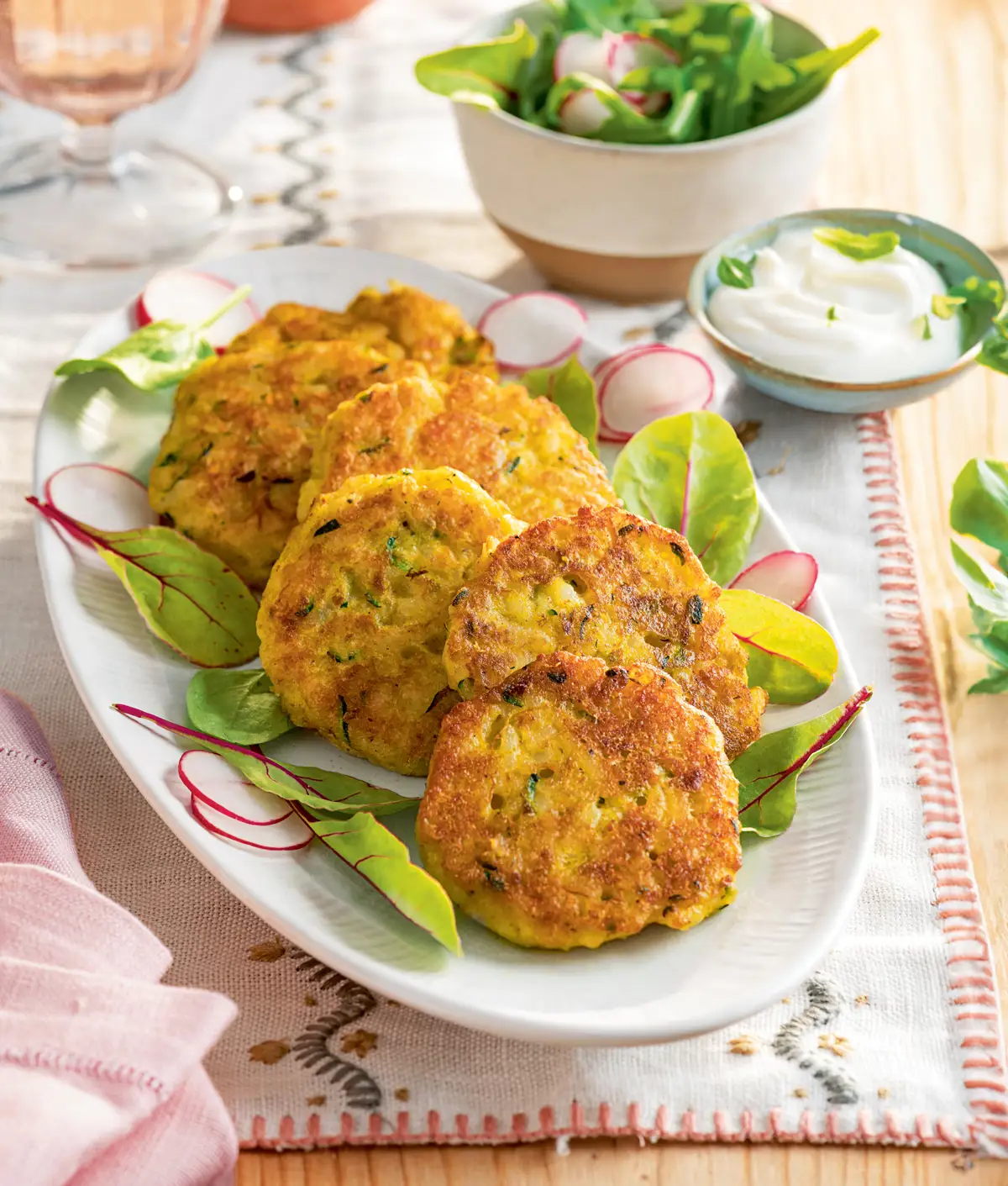 Tortitas de verduras y arroz