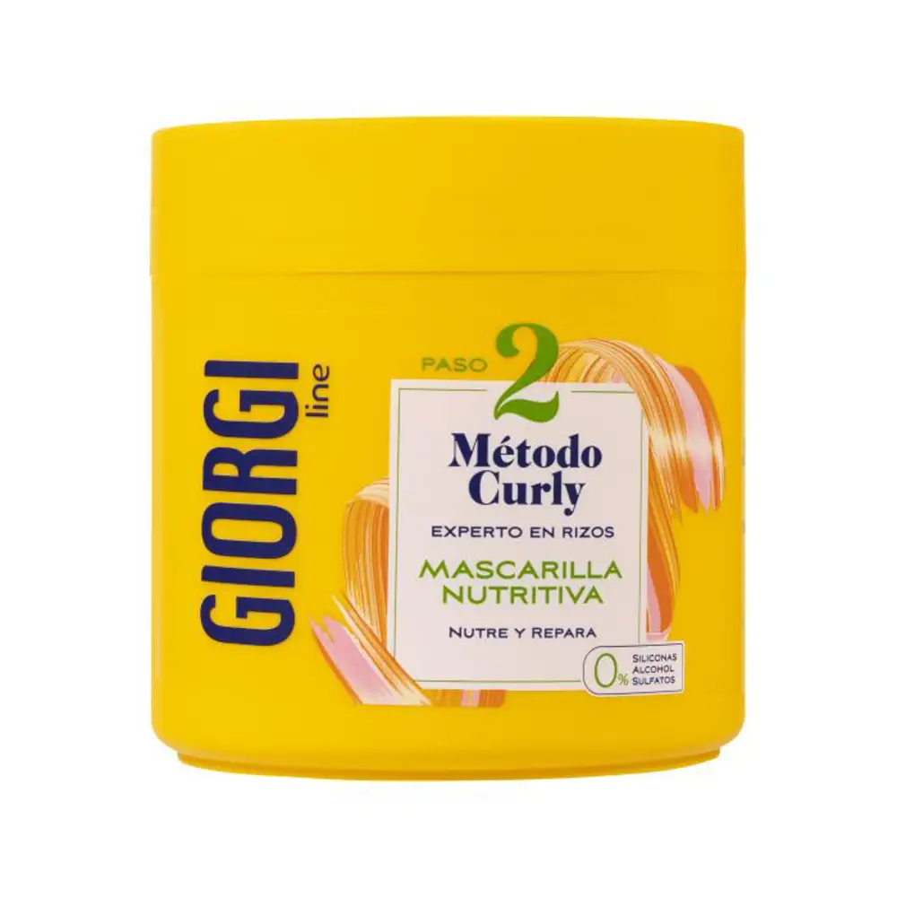 Mascarilla Giorgi método curly