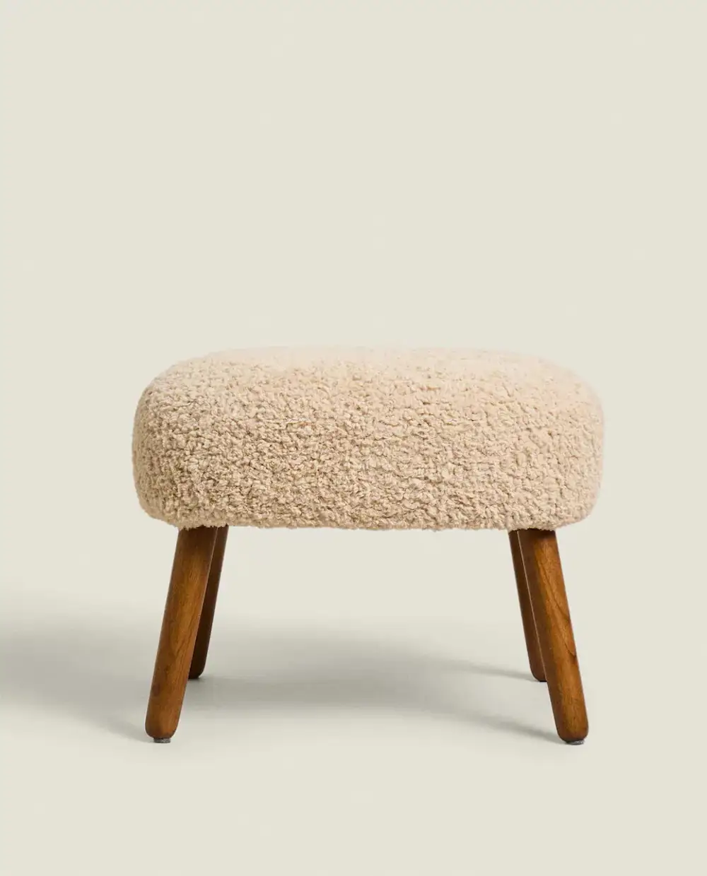 taburete boucle zara home