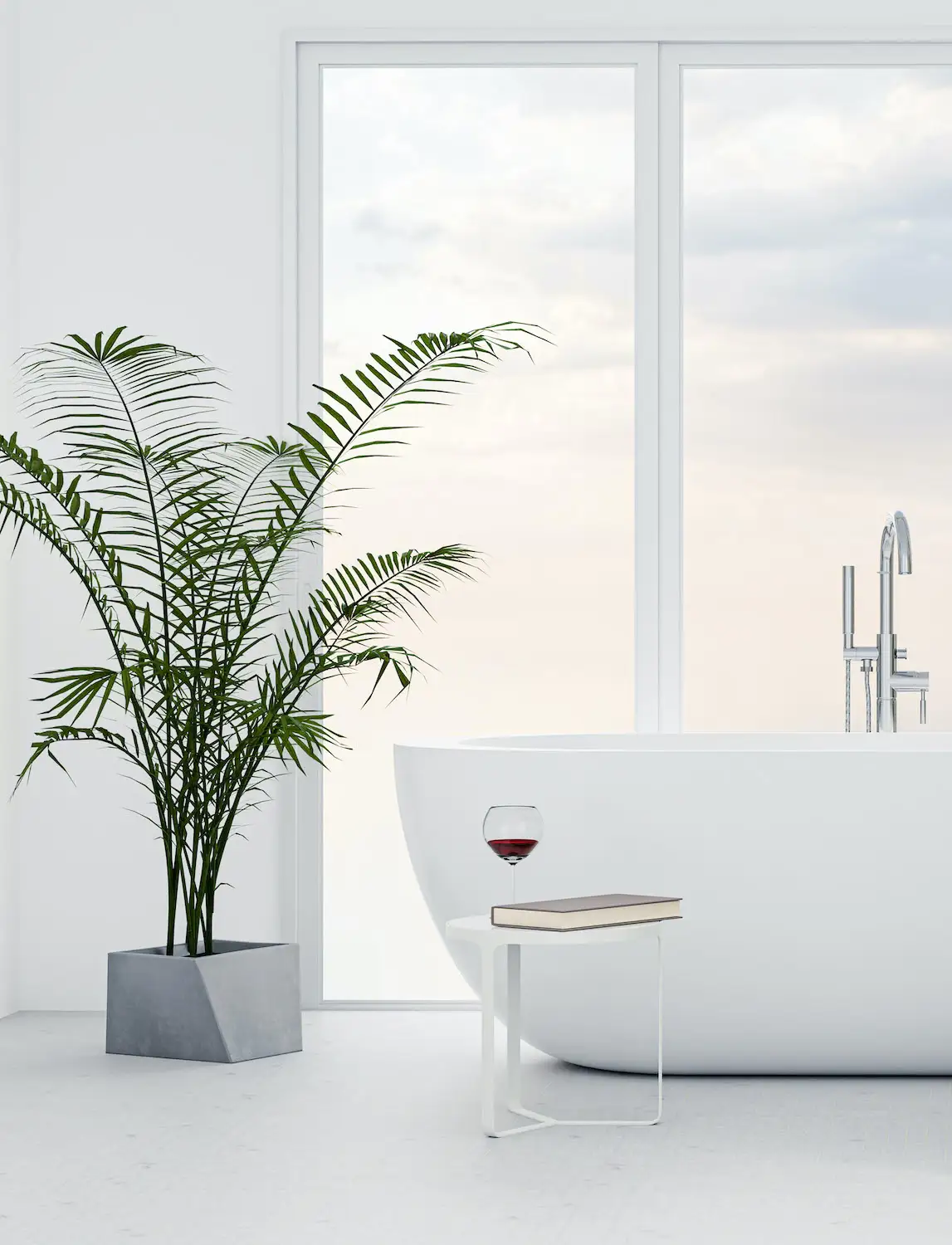 Areca en el baño