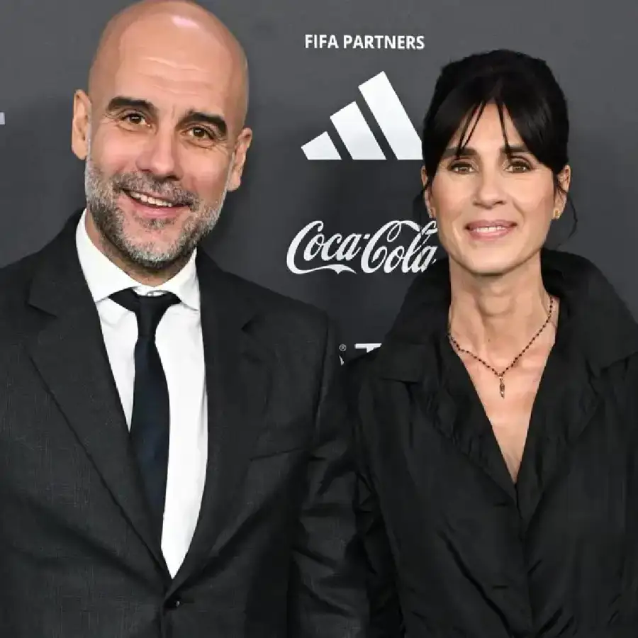 Pep Guardiola y Cristina Serra 