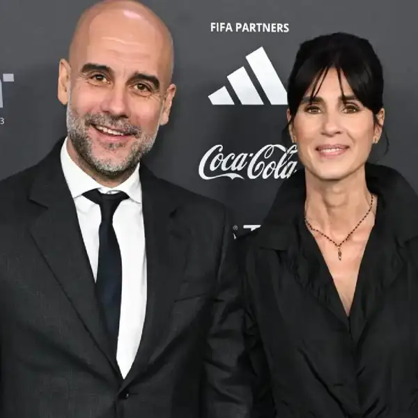 Pep Guardiola y Cristina Serra 