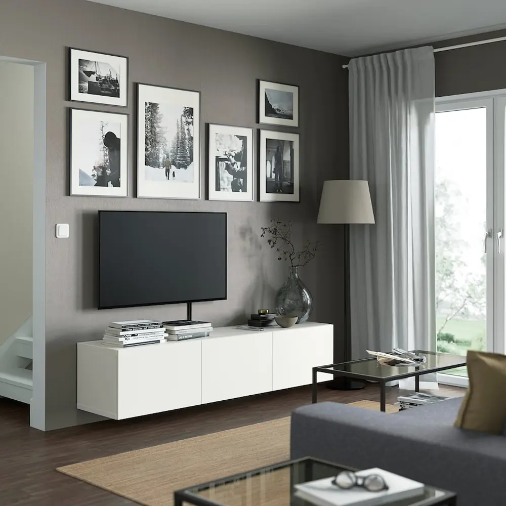 Mueble TV blanco