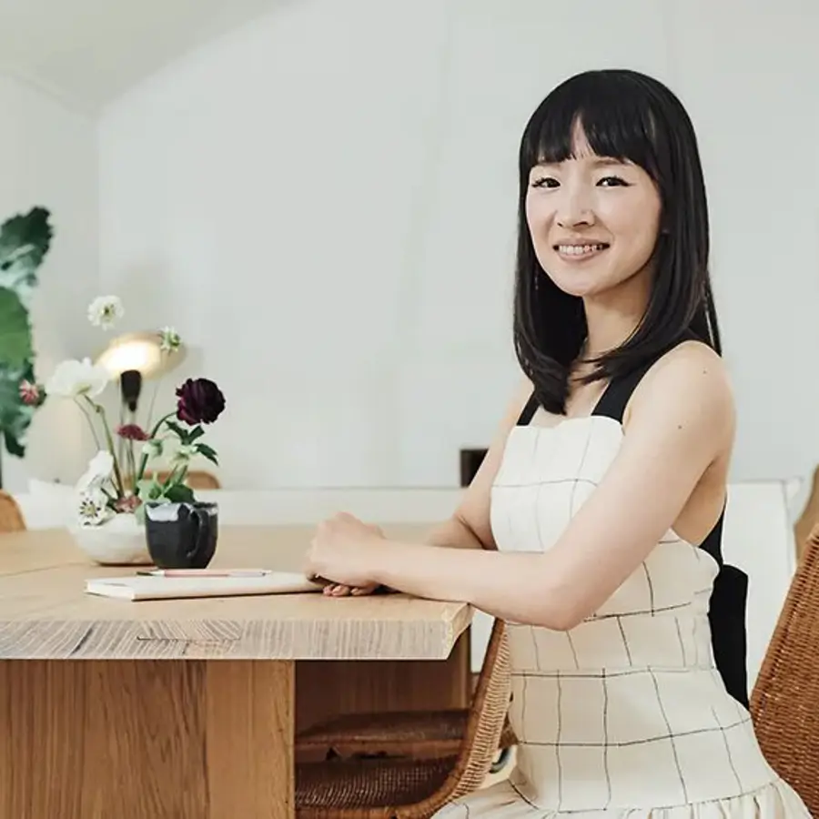 Orden papeles Marie Kondo.