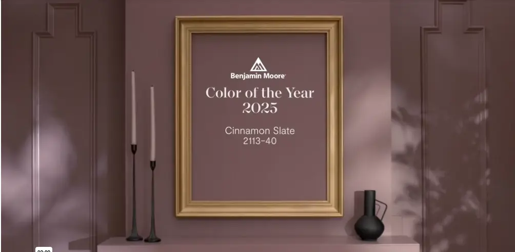 Cinnamon Slate color del an~o 2025