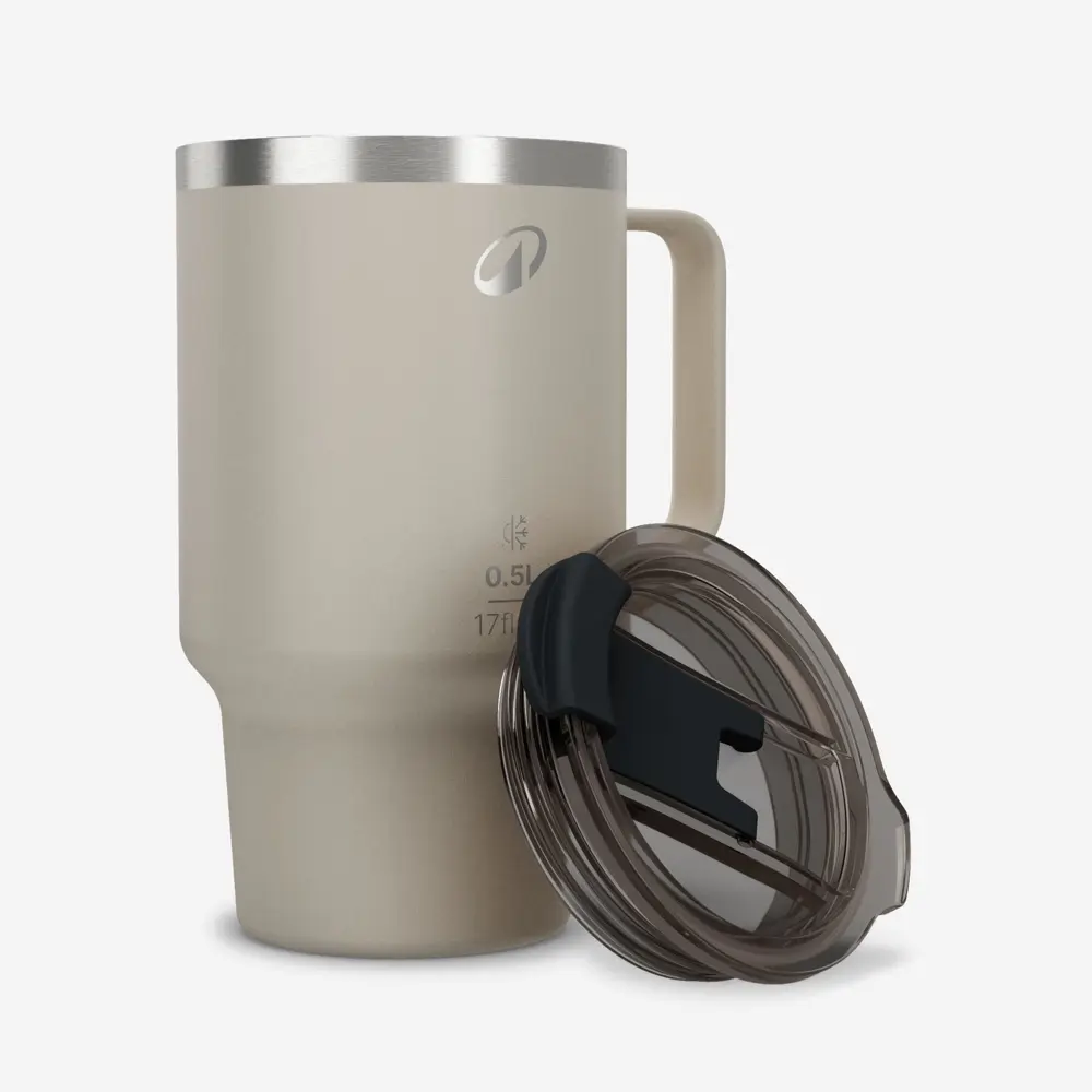 Taza isotérmica mug de Decathlon