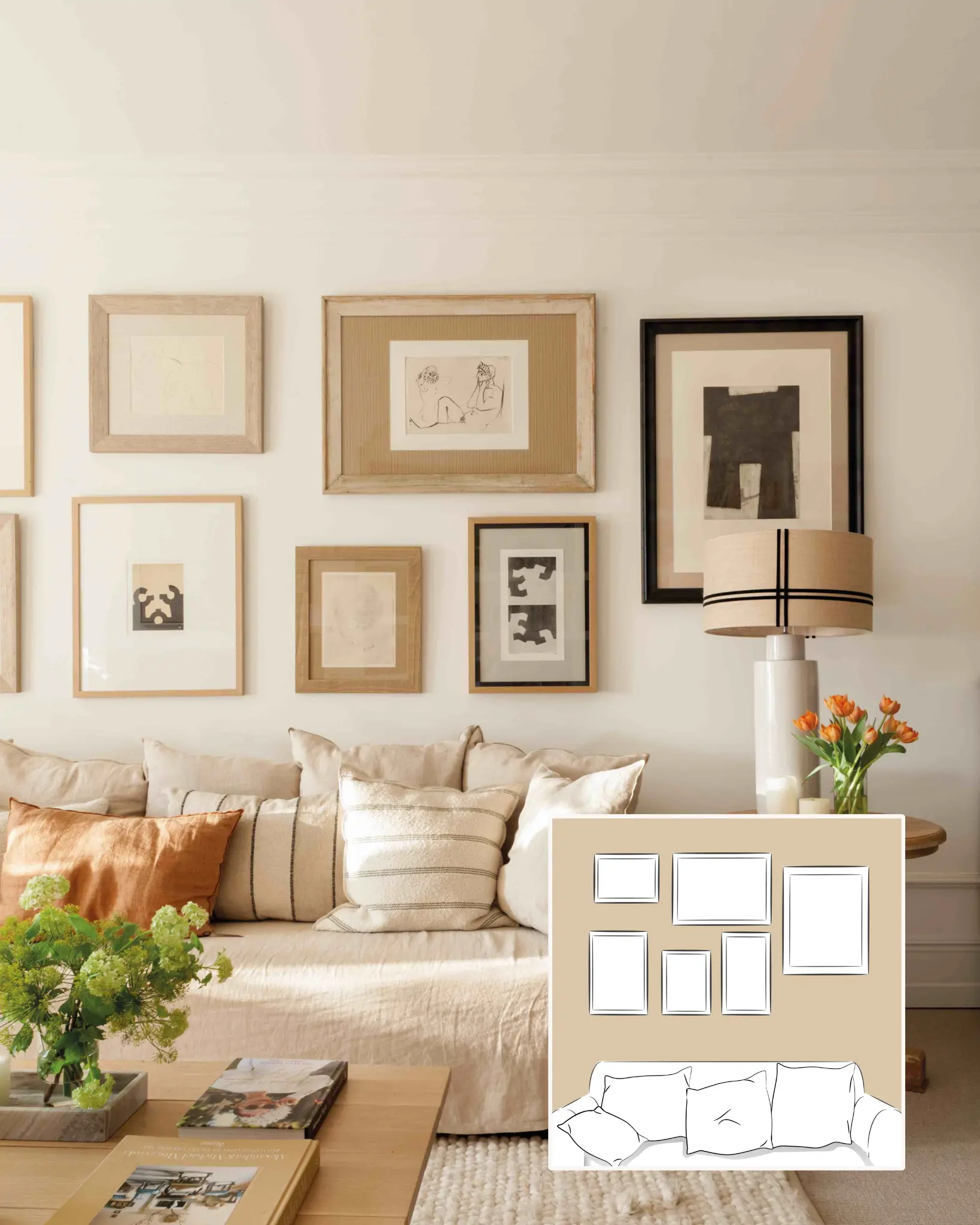 Cómo decorar con cuadros ideas El Mueble