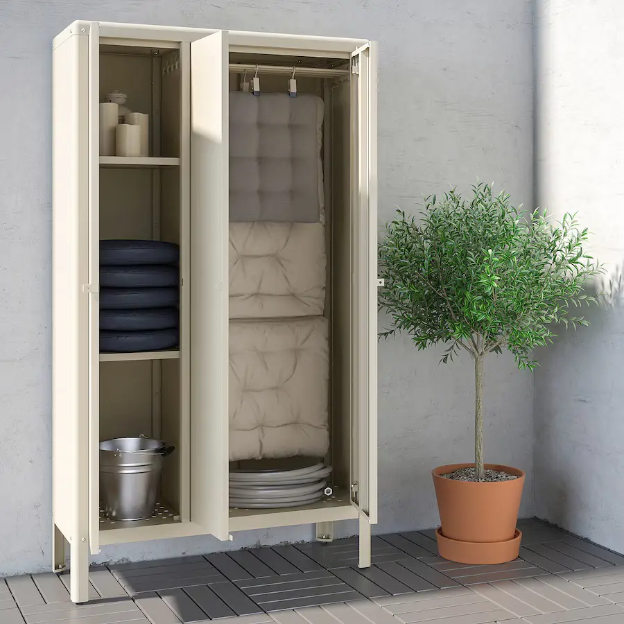 kolbjorn armario interior exterior beige  