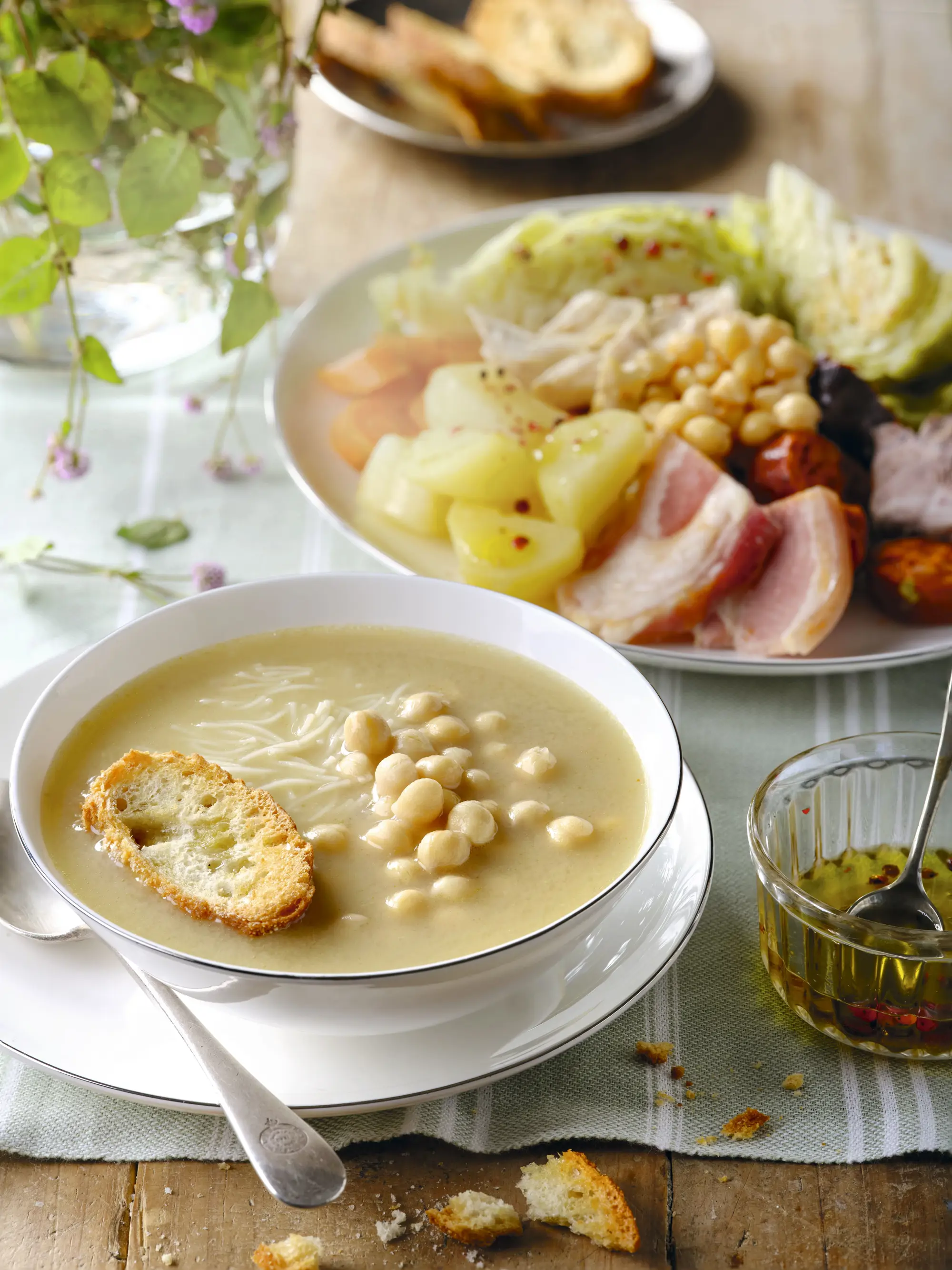 recetas de legumbres de la abuela Cocido madrileño