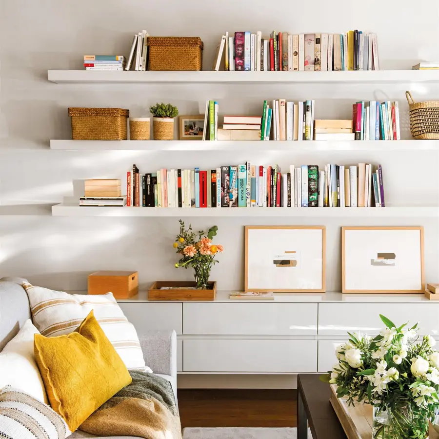 Libros de Zara Home: 6 ideas para decorar estanterías, librerías y mesas