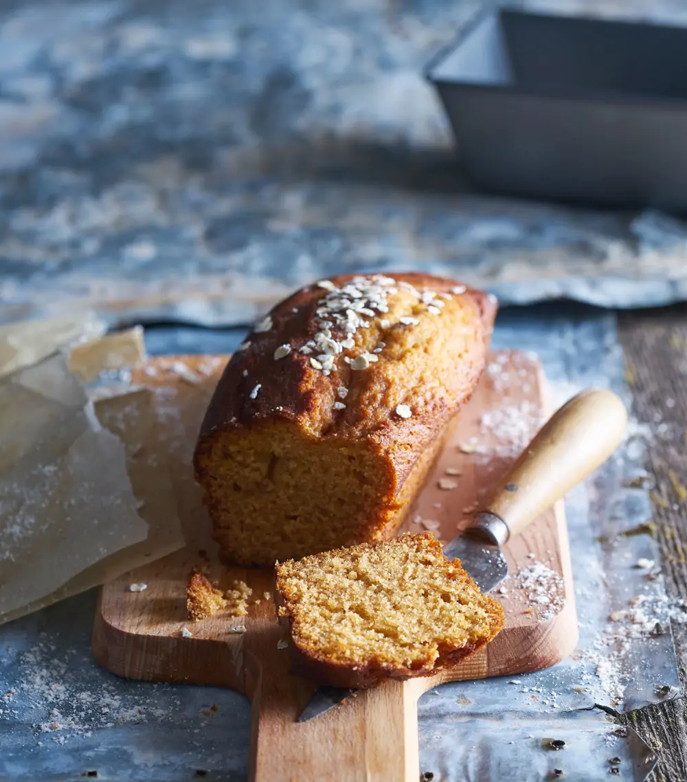 Cake de avena y espelta