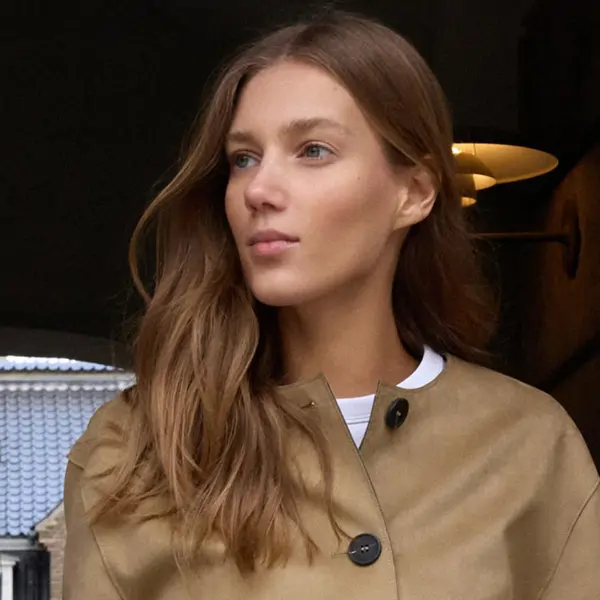 zara chaquetas marrones