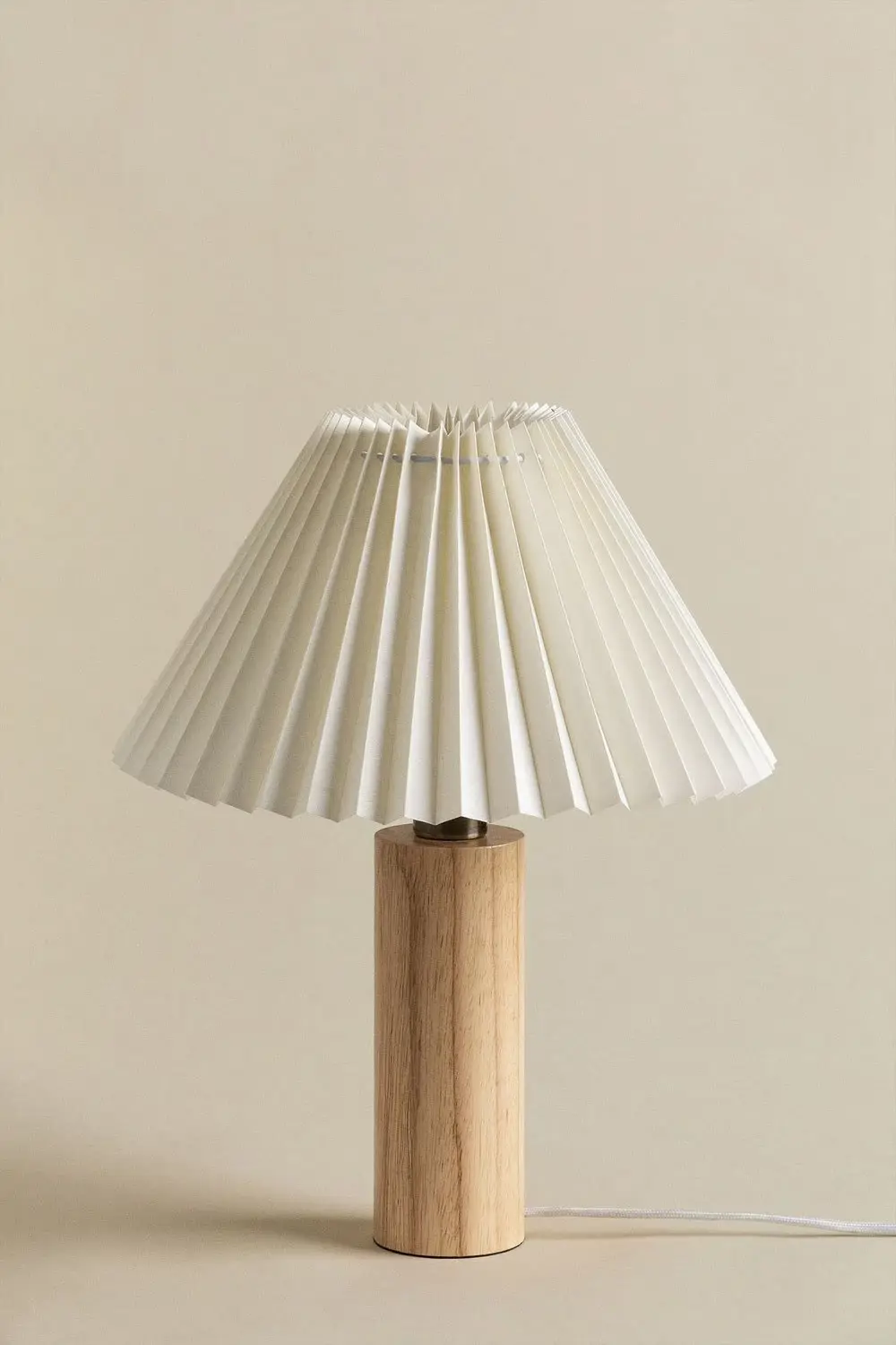 SKLUM | LÁmpara de mesa en madera de caucho Gaines