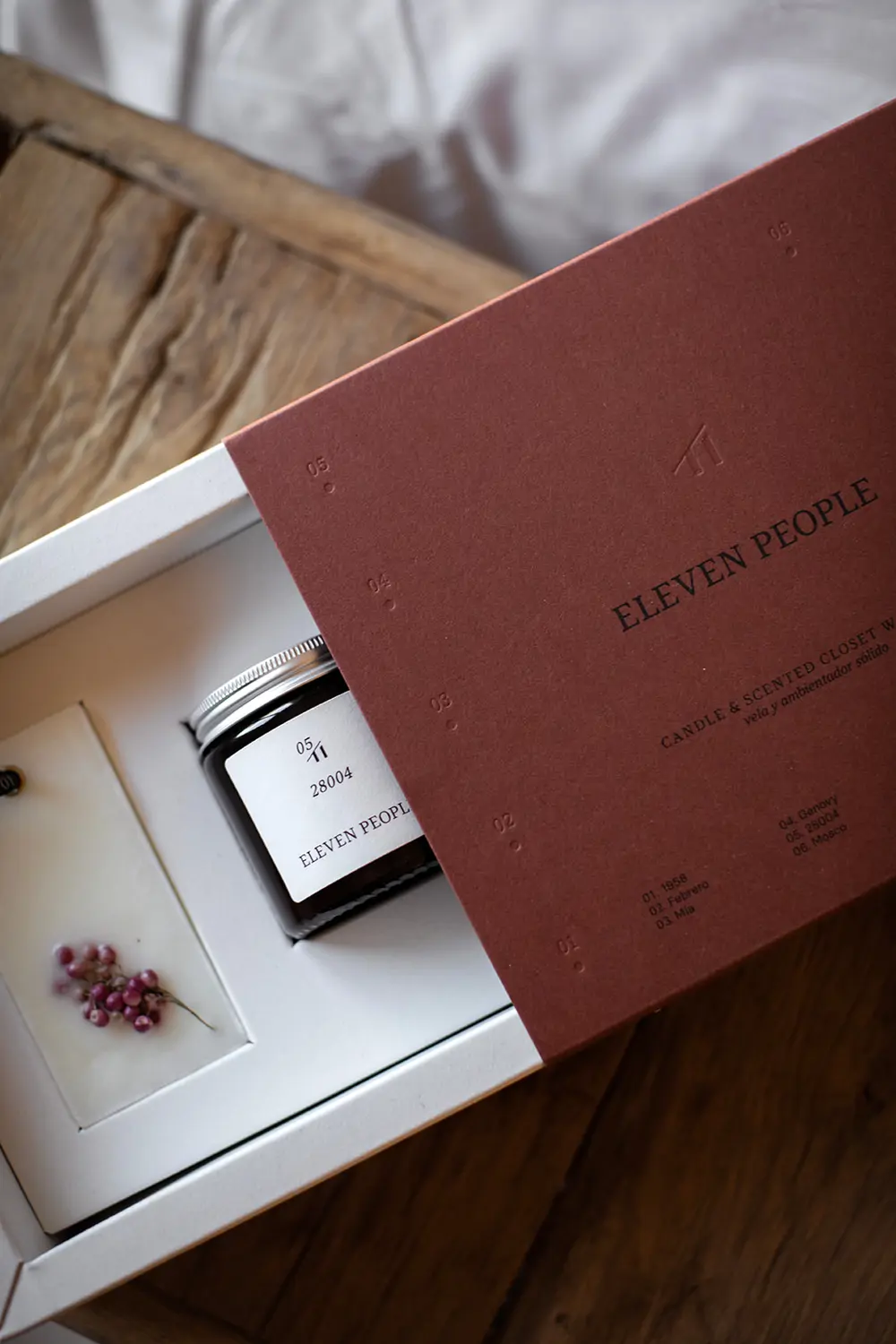 Velas aromatizadas eleven people