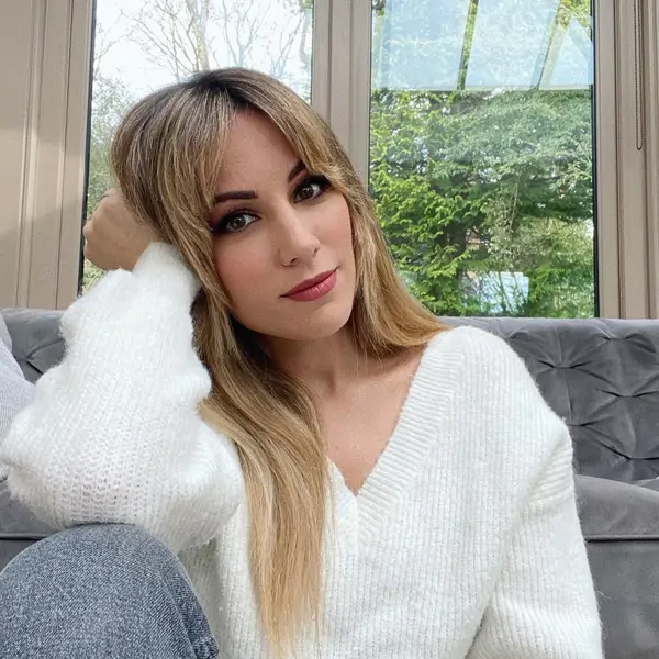 Edurne en su casa