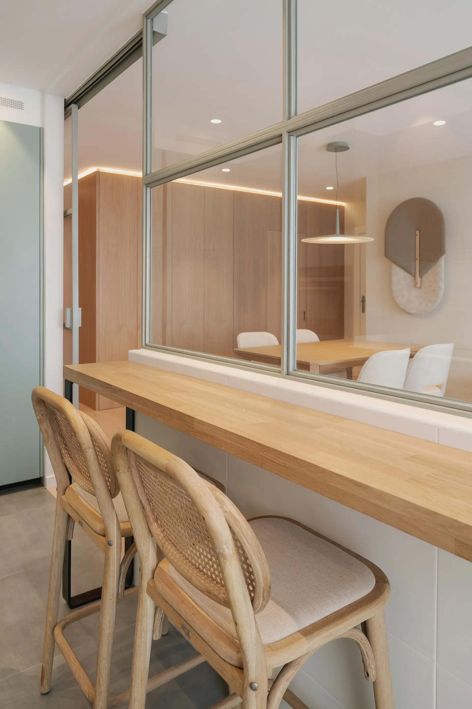 Cocina verde SANTOS
