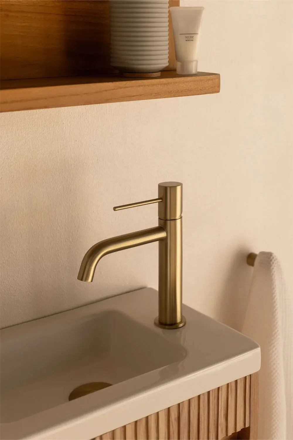 grifo de lavabo en laton orveta