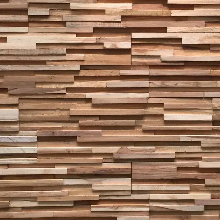 Leroy Merlin | Revestimiento de madera Ultrawood teak toscani