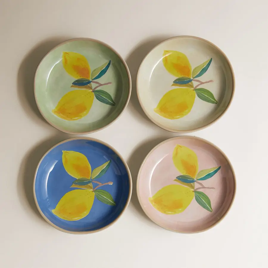 Set de 4 bowls de melamina Catania 