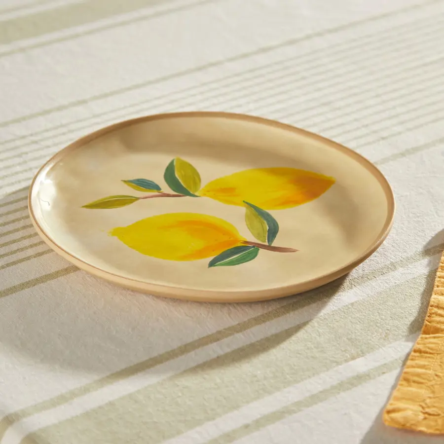 Plato de postre de melamina Catania 