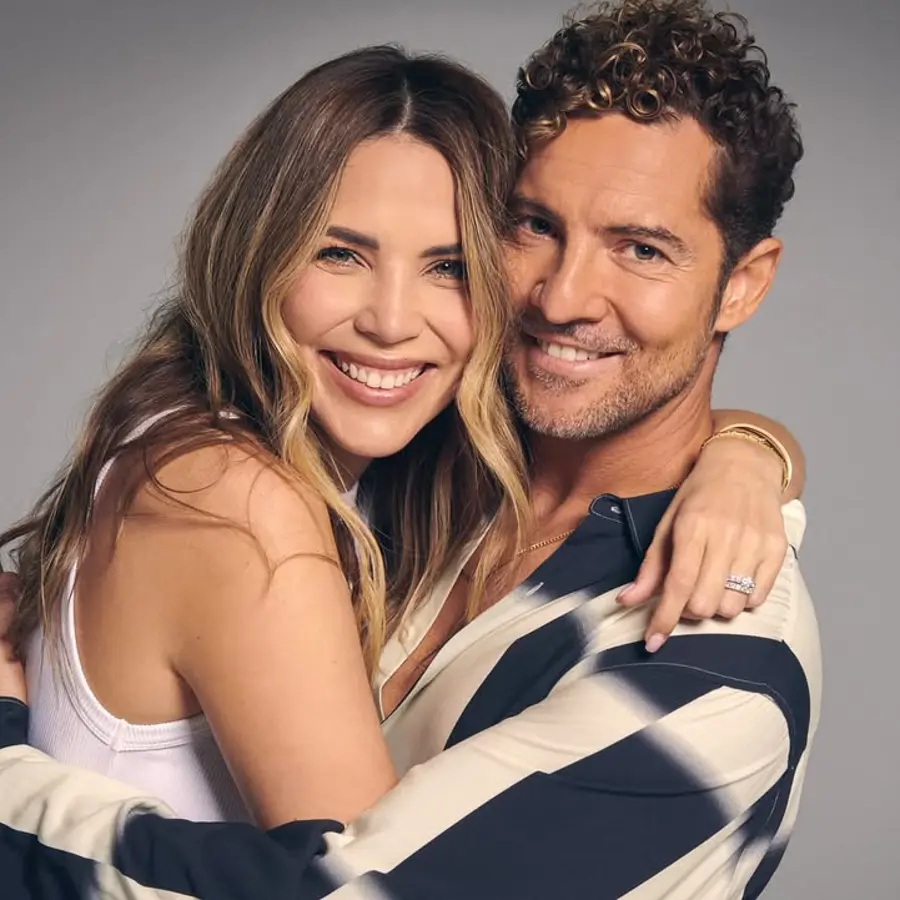 David Bisbal y Rosanna Zanetti