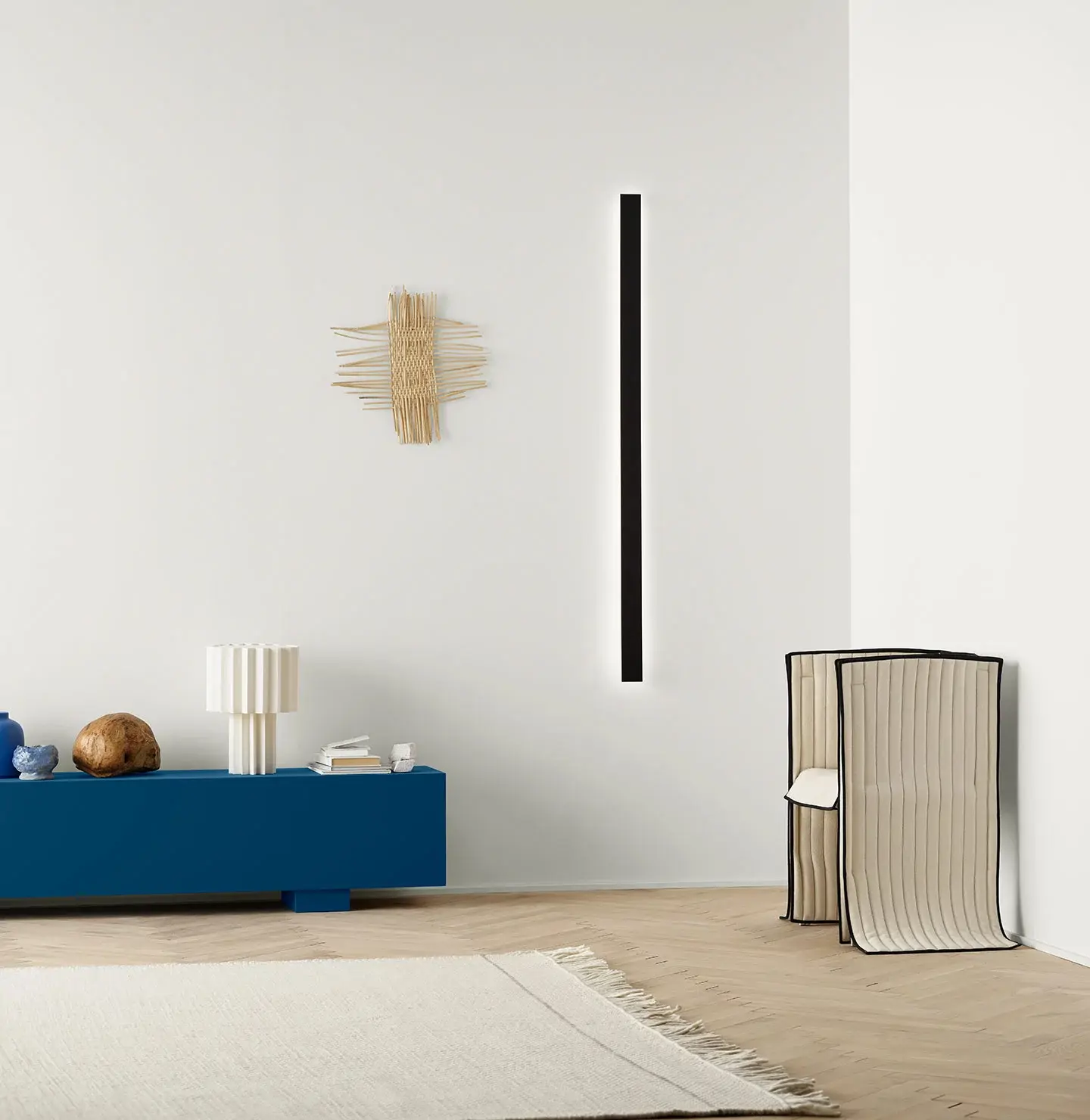 Salón pintado de blanco Classic White de Jotun