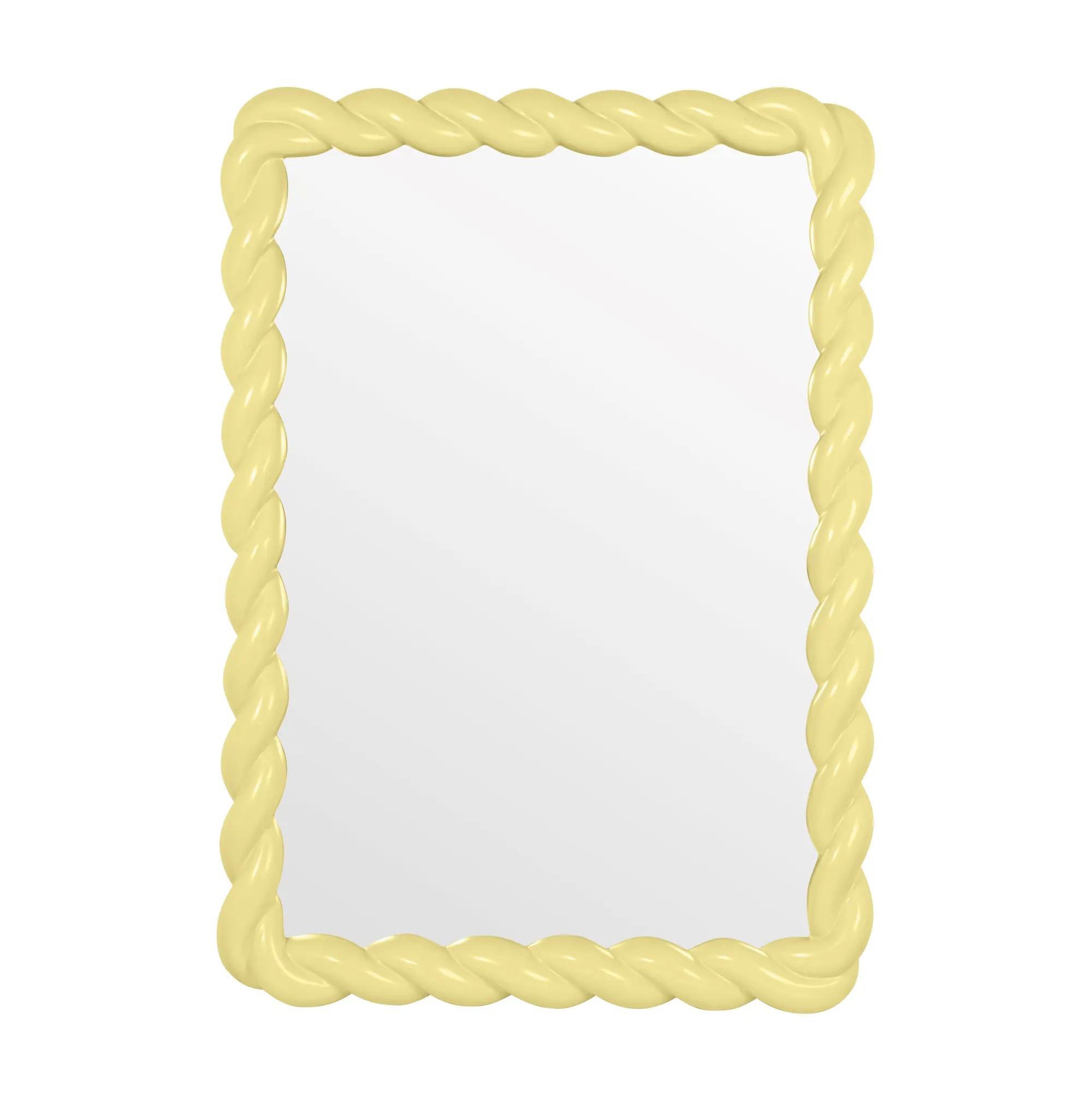 Louma - Espejo rectangular amarillo 70x100 cm