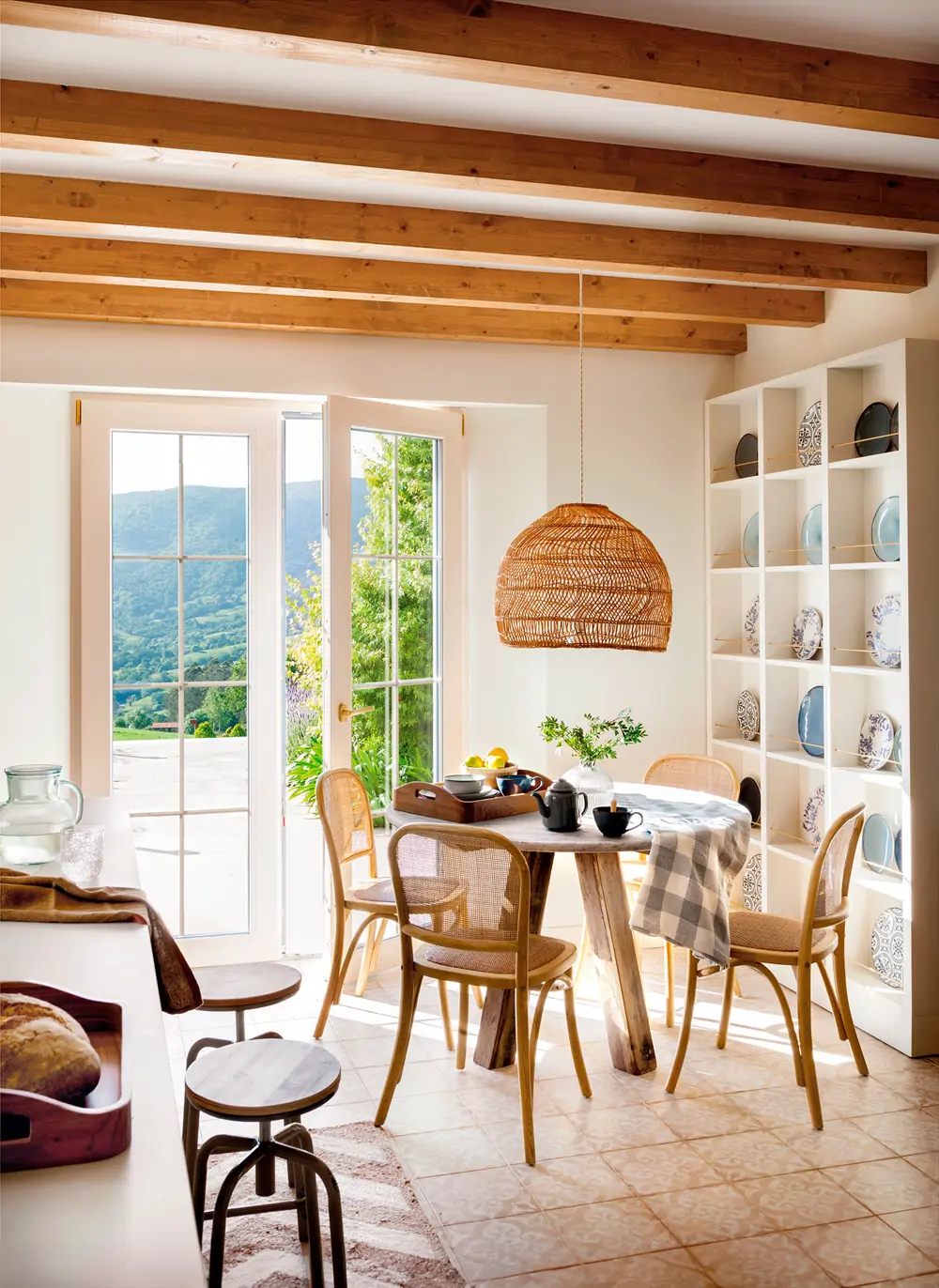 cocina de estilo rustico moderno 00593526