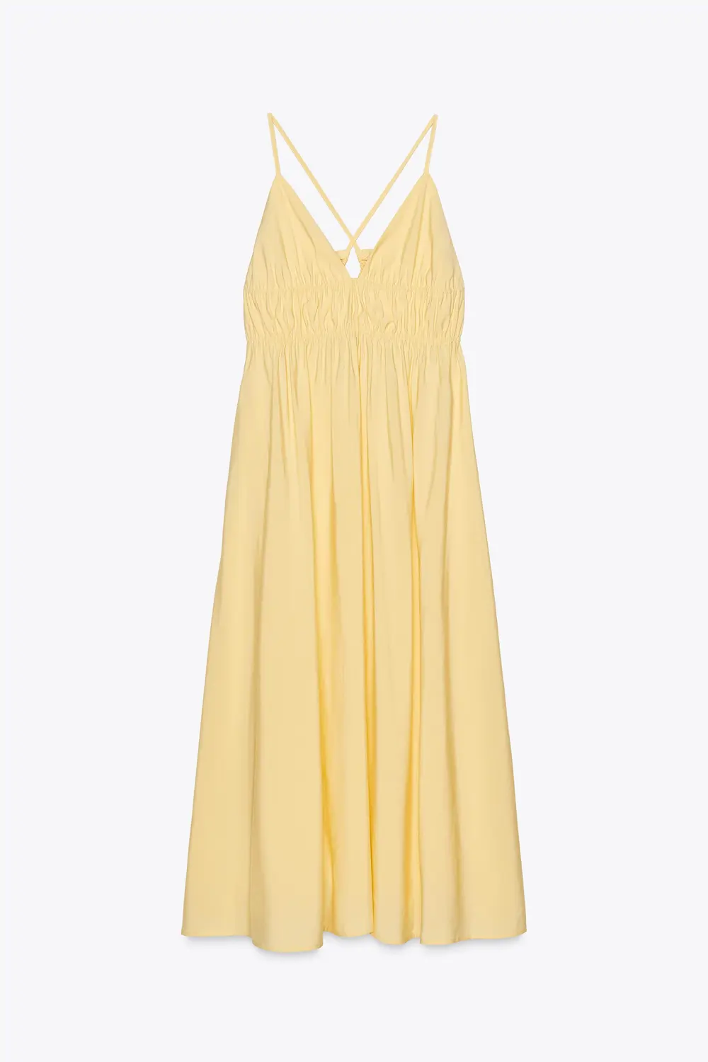 Vestido midi fluido