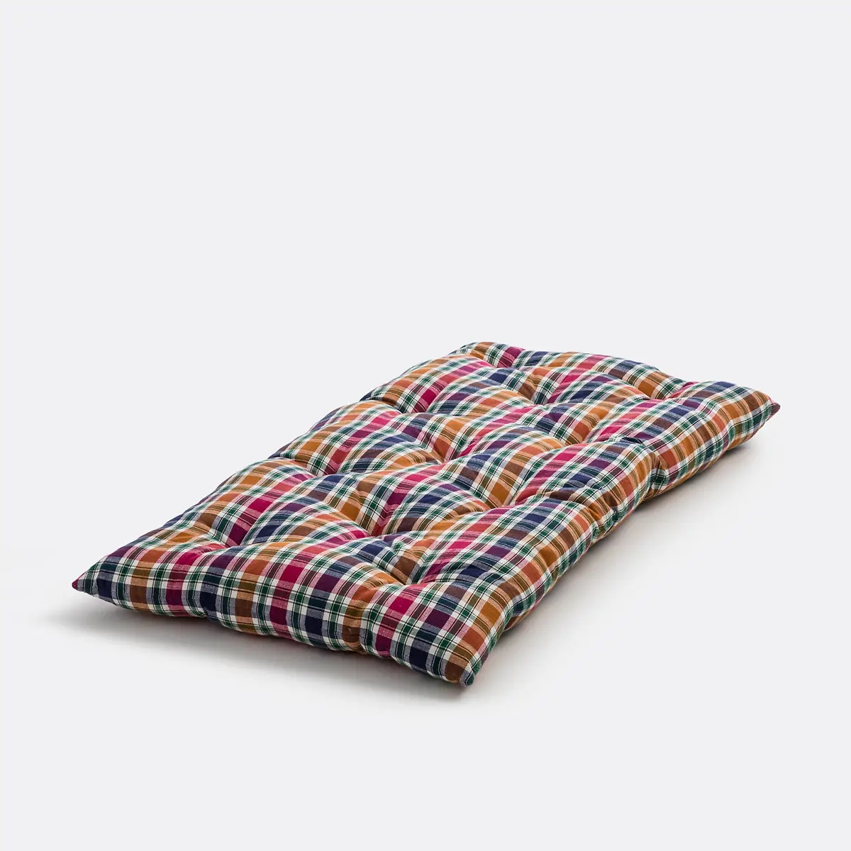 La Redoute | Topper para sofá con cuadros multicolor