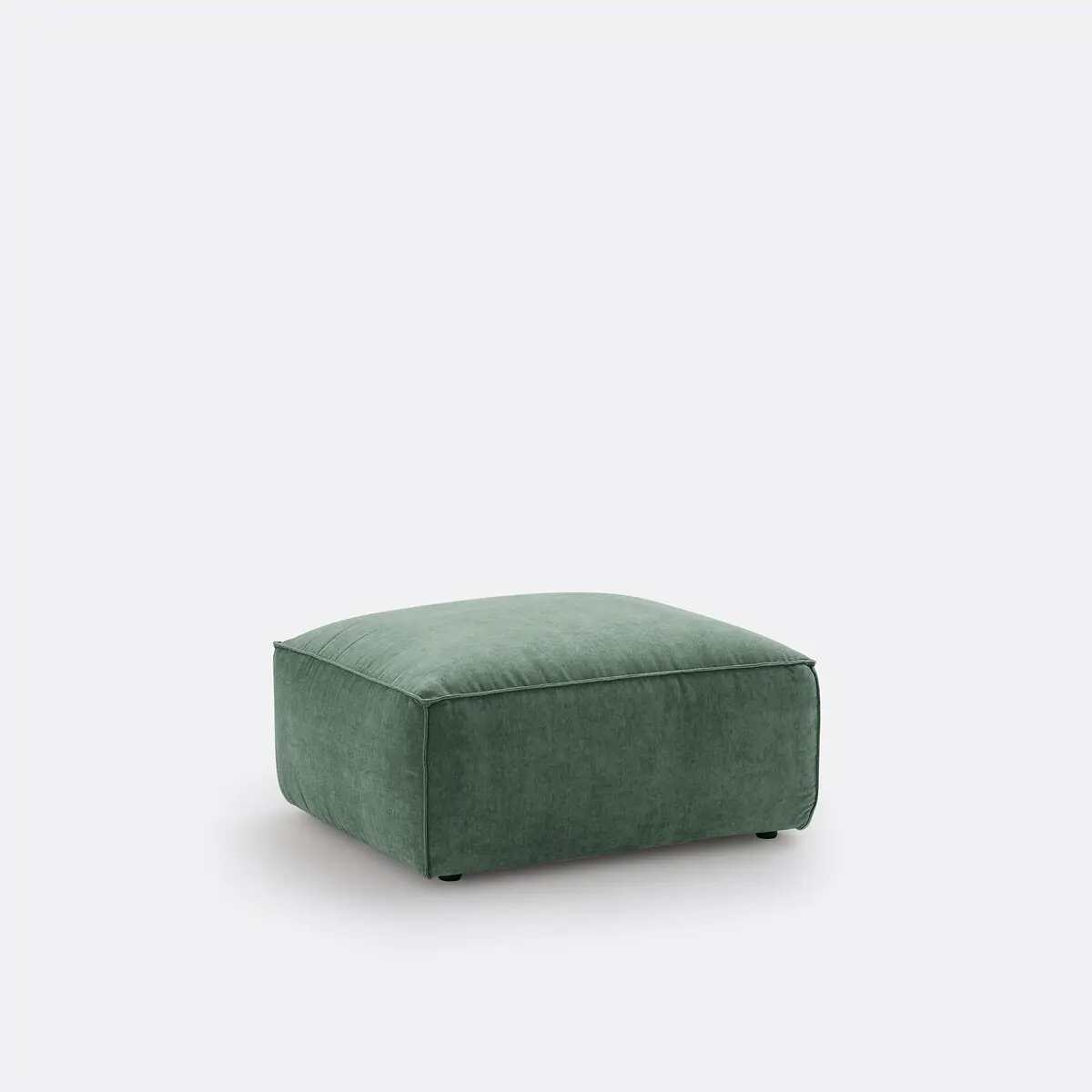 La Redoute | Puff modulable de terciopelo con textura