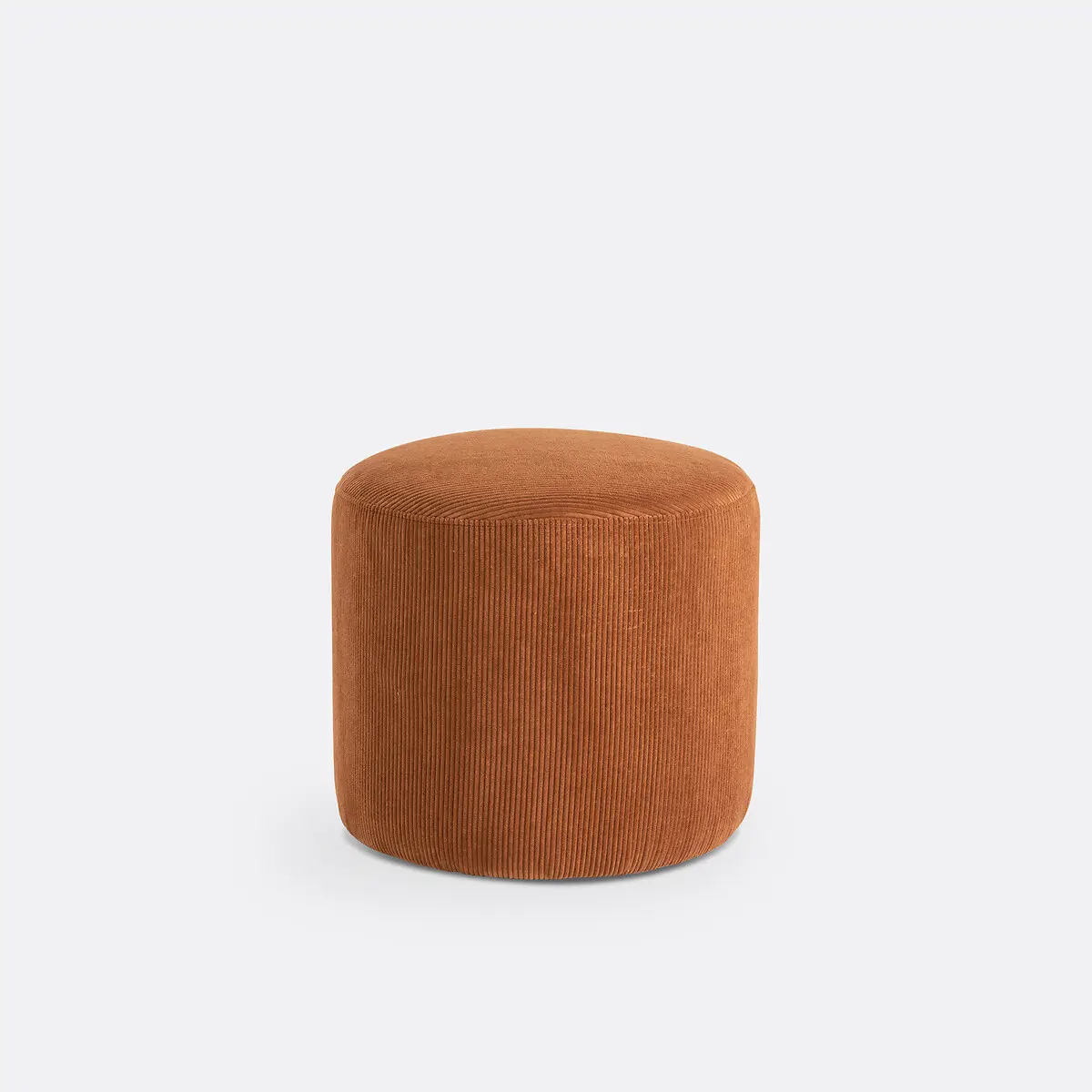 La Redoute | Puff terciopelo color tabaco