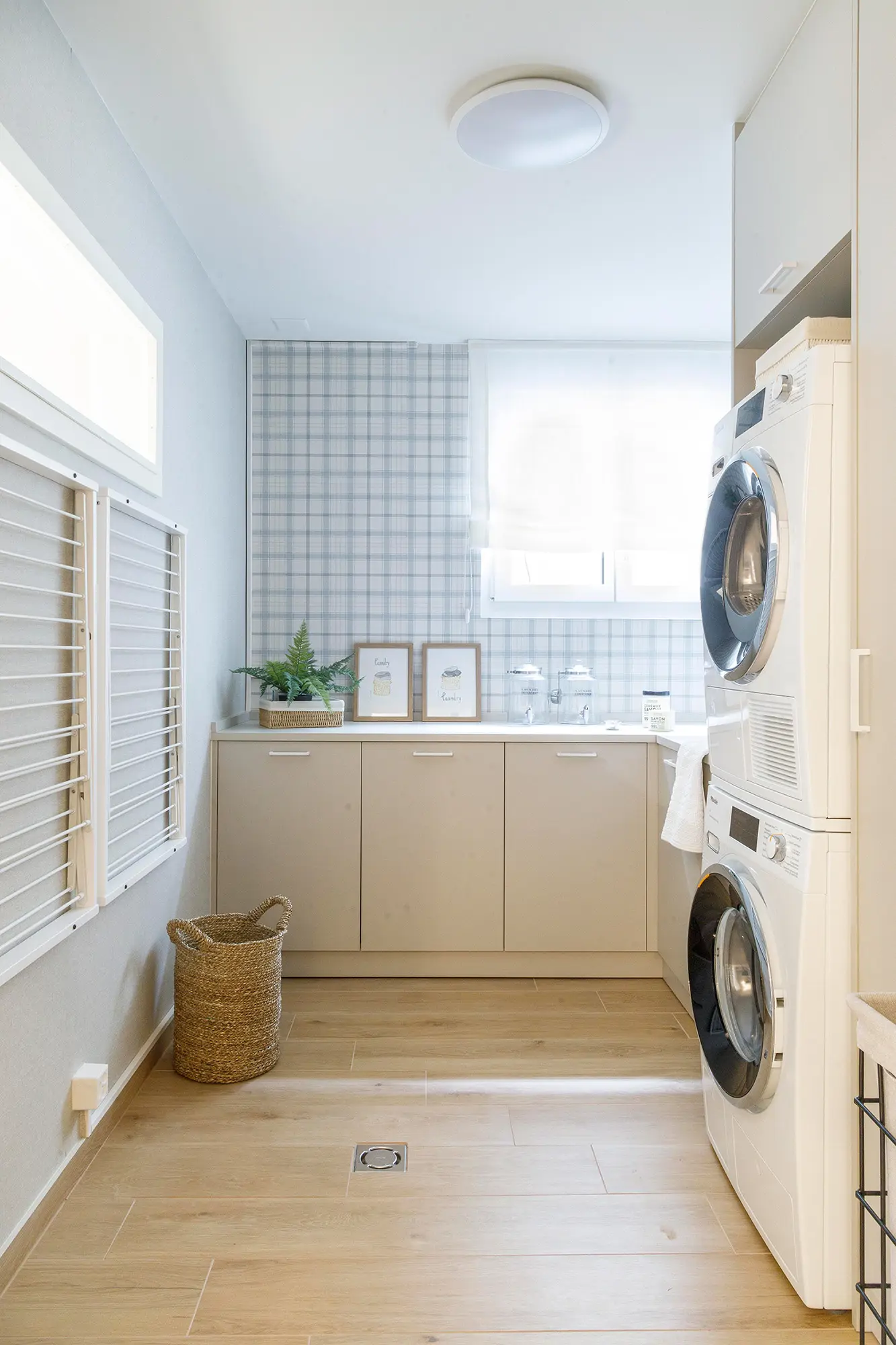 Cuarto de lavado proyectado por Pia Capdevila Interiorismo