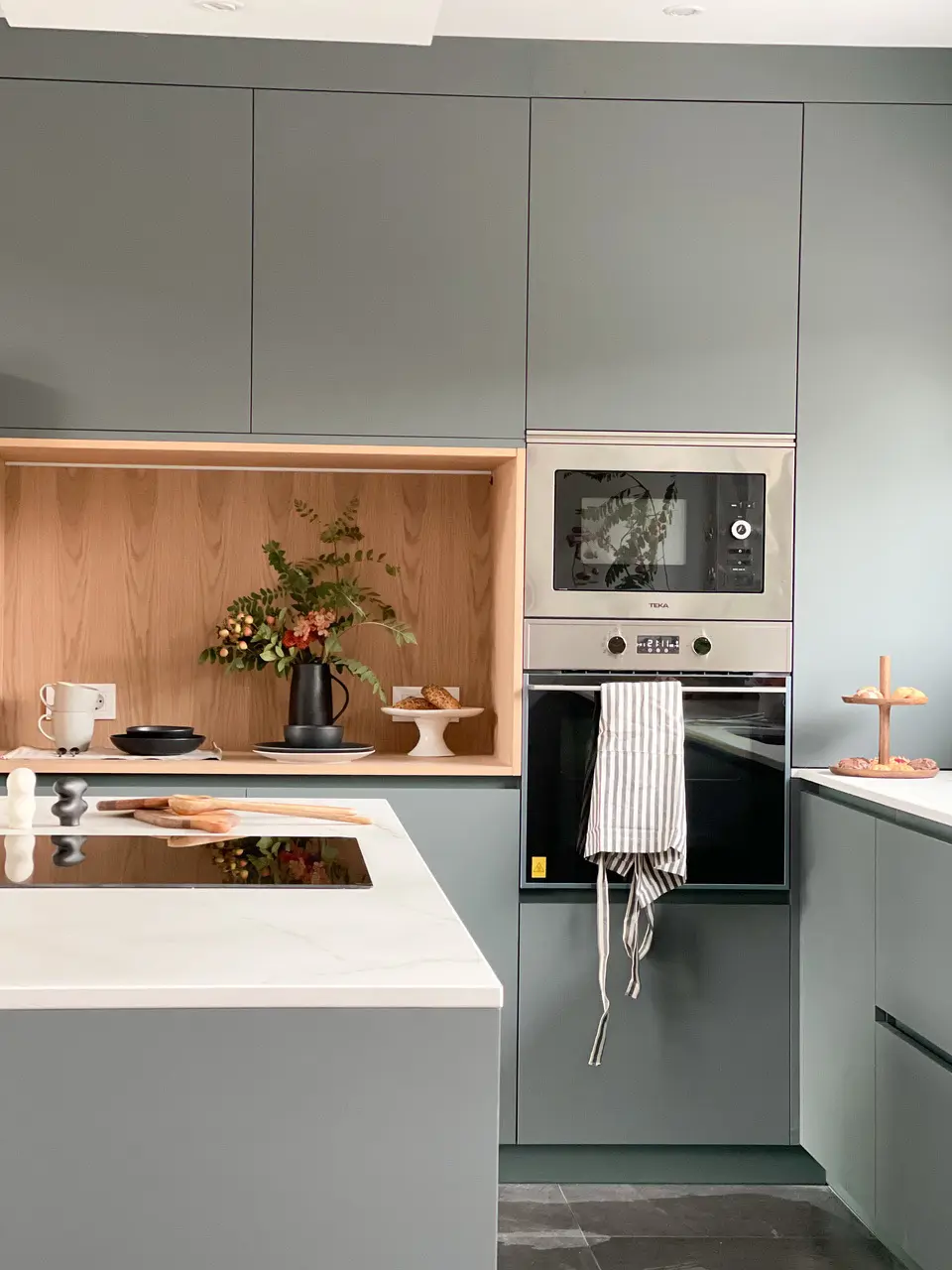 Cocina diseñada por María del Valle Interiorismo