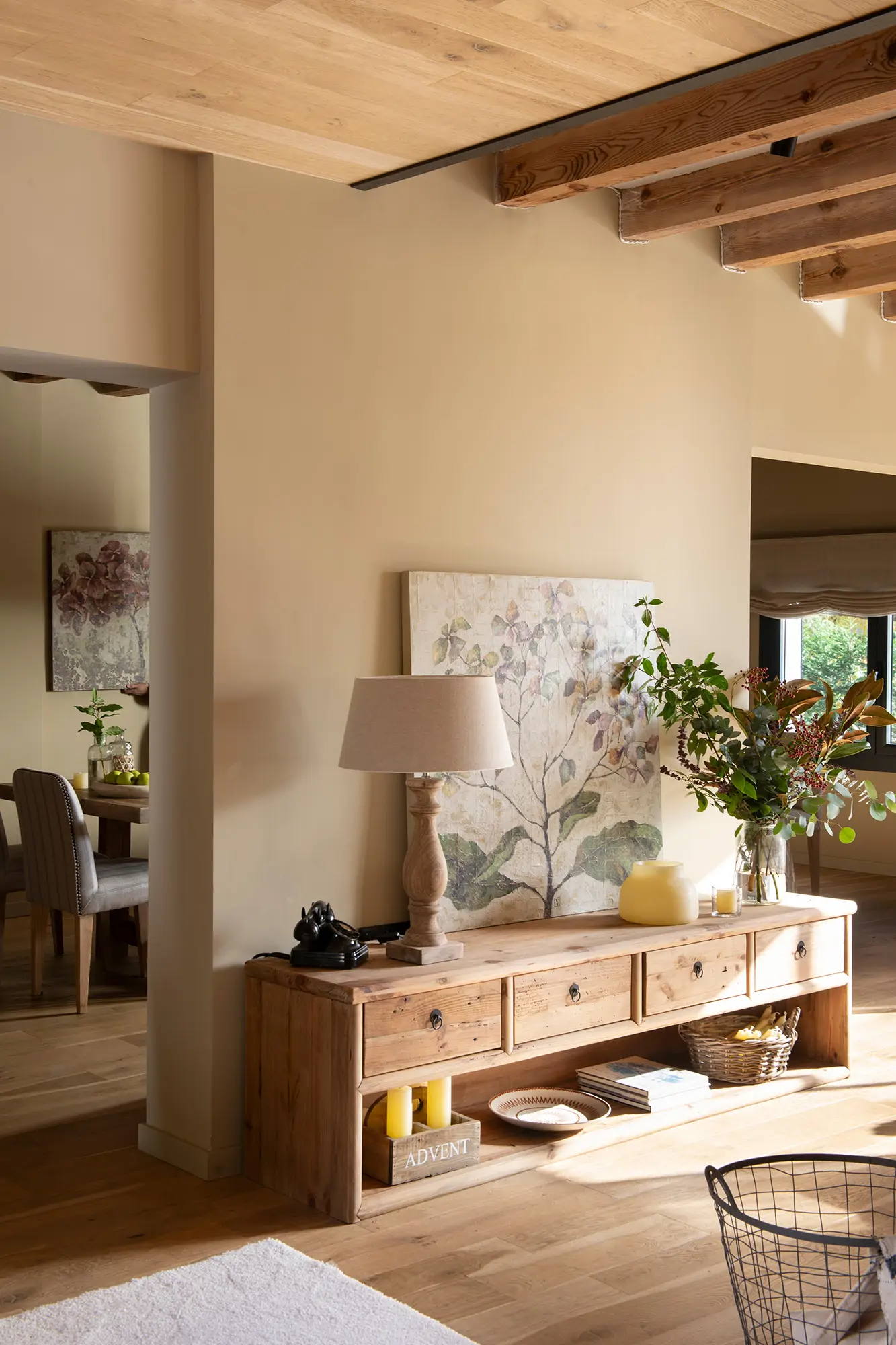 Detalle del mueble del salón
