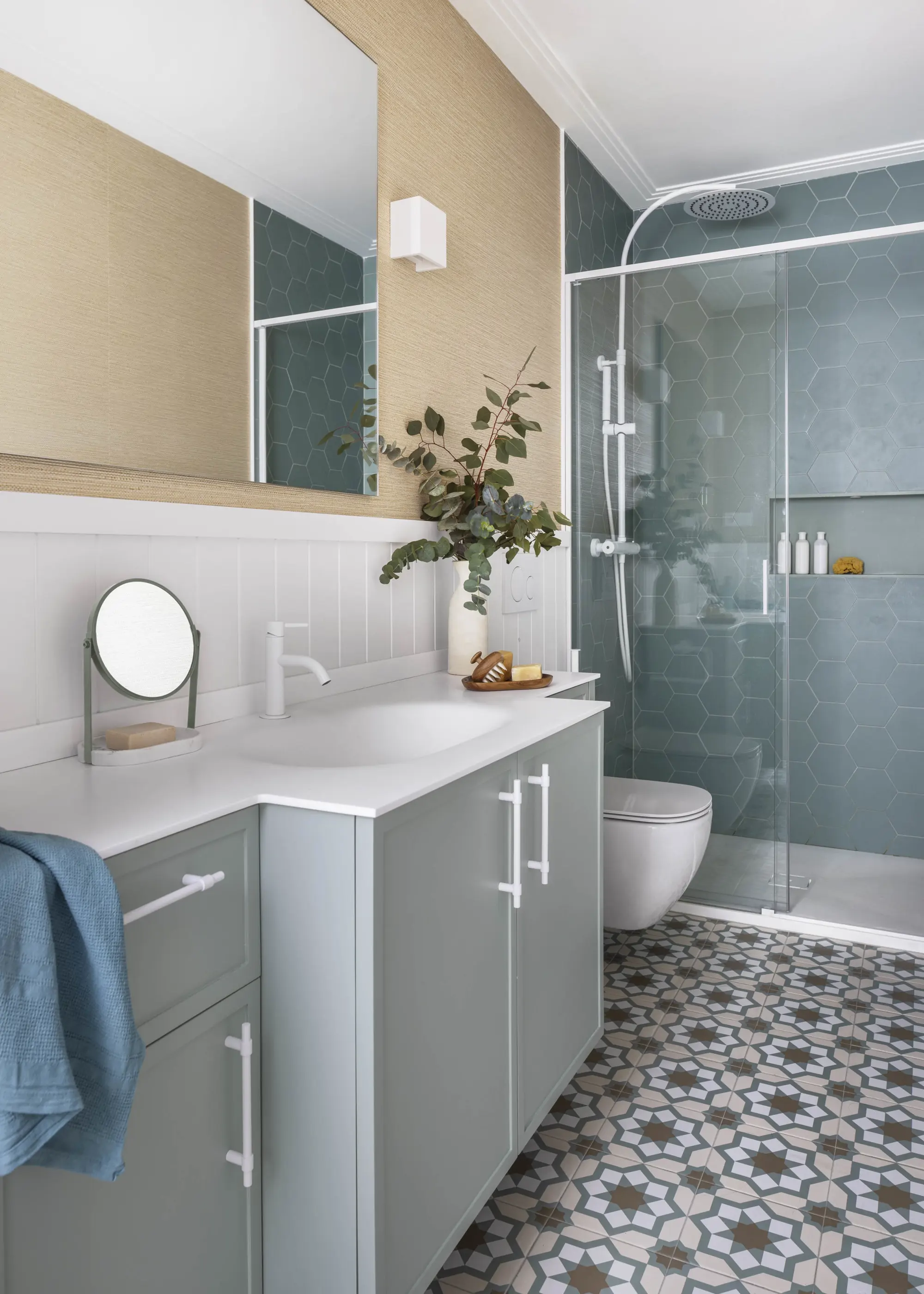 Un segundo baño que inspira estilo