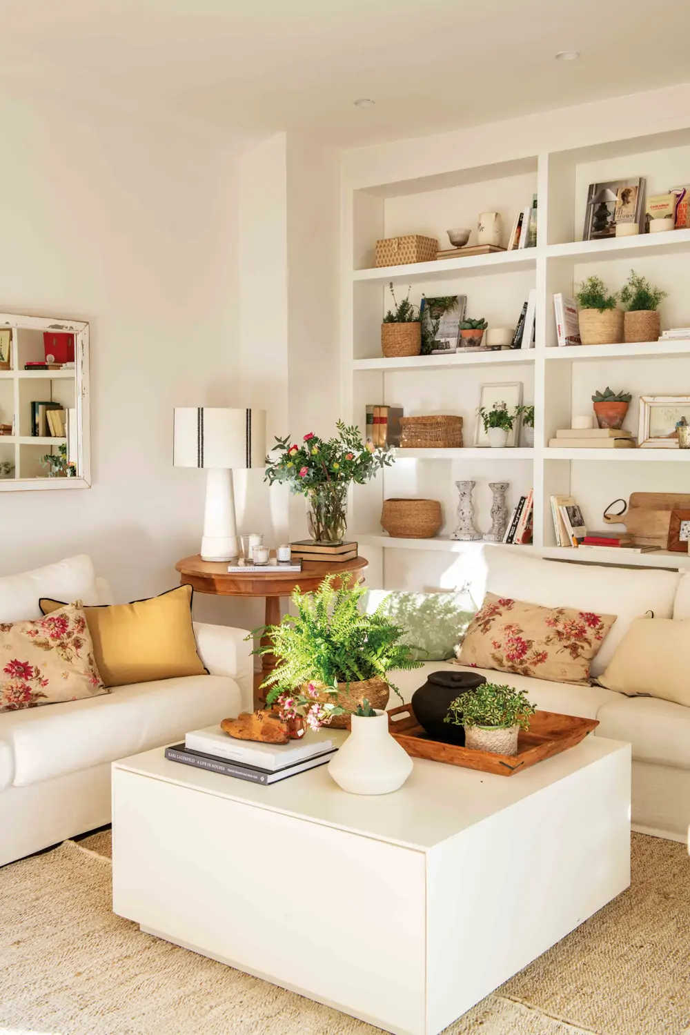 Salón con librería a medida 588560