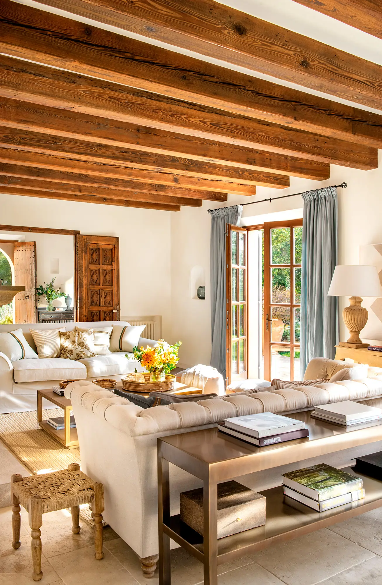 sofas en paralelo en salon 00593596