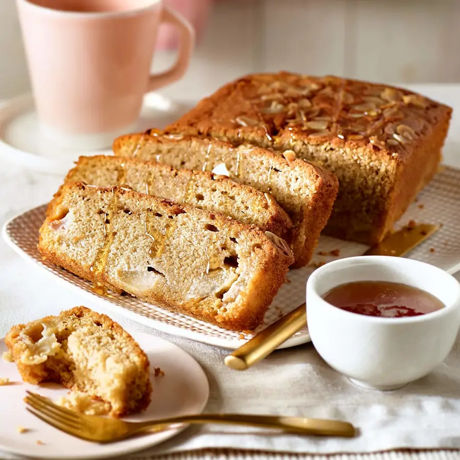 bizcocho de avena y manzana