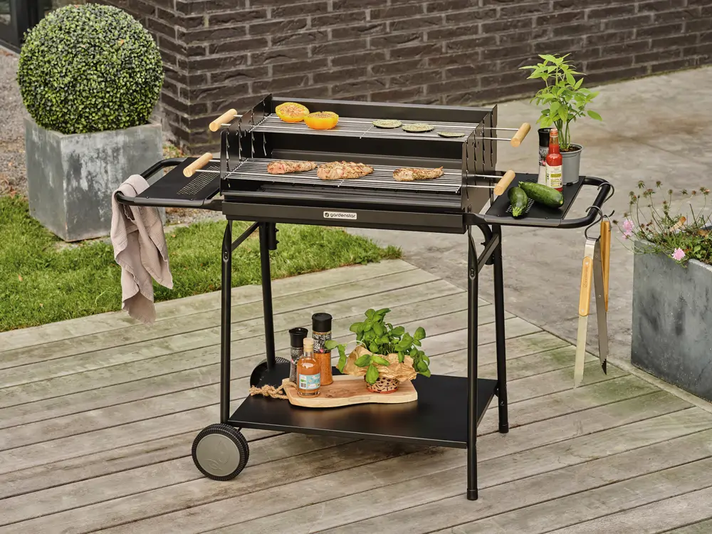 Barbacoa de carbón Gardenstar de Alcampo